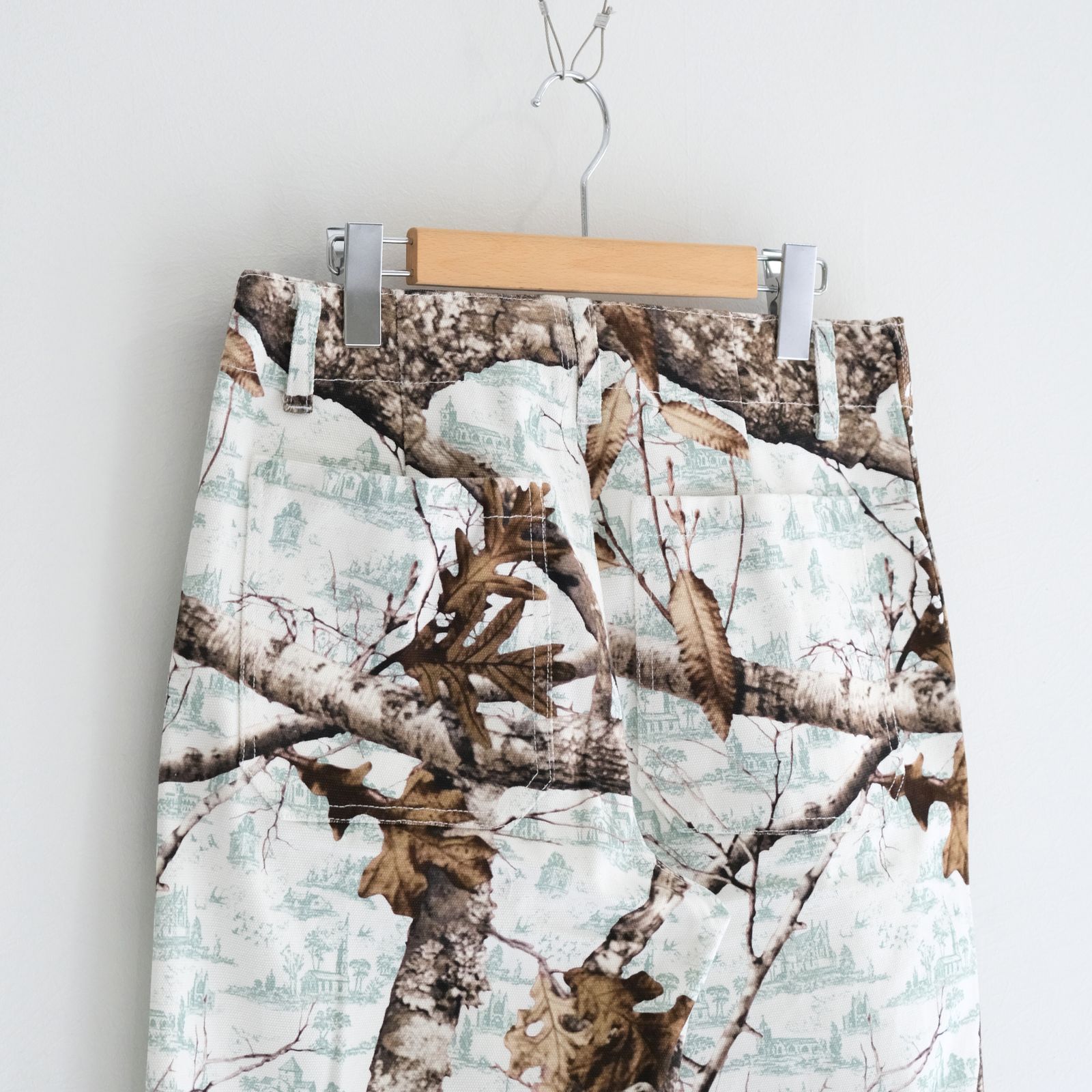 Cheese Camo Pants / パンツ / キャンバス地 / WHITE