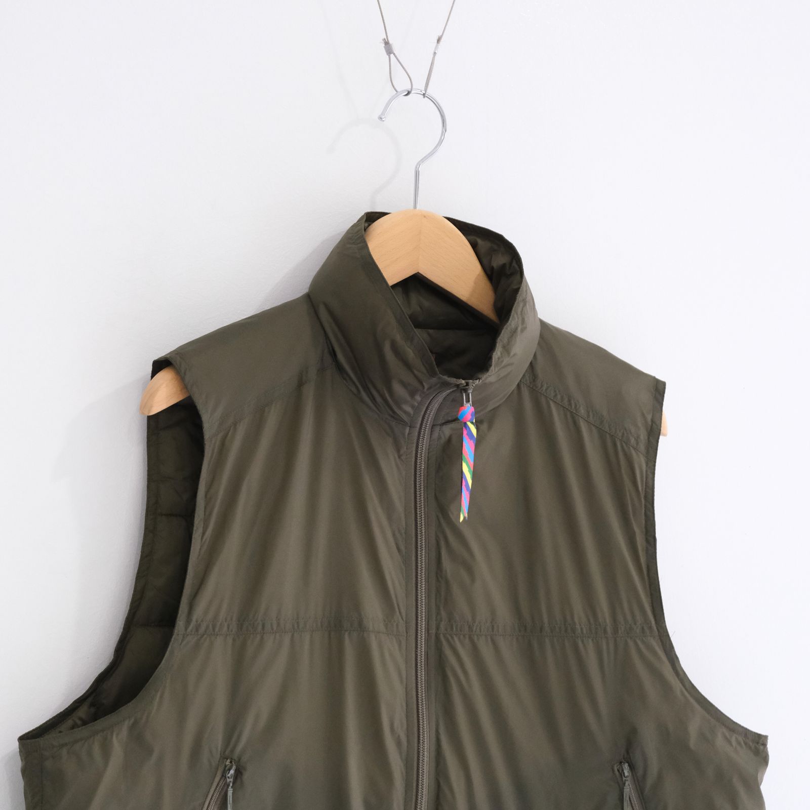 LIGHT DOWN VEST is-ness × TAION / ベスト / ダウンベスト / コラボ / KHAKI