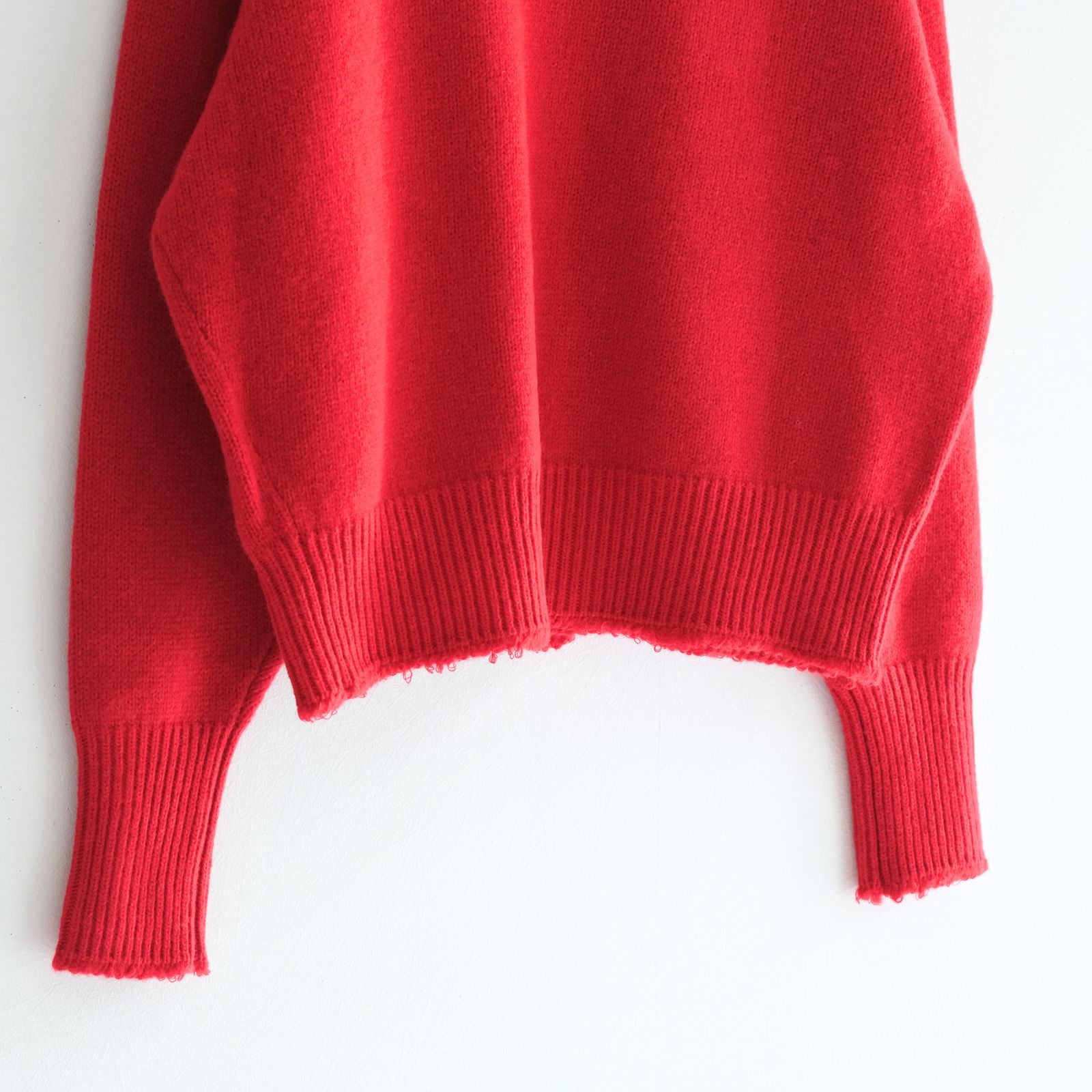 【残り1点】THE BIRD CARDIGAN（RED）