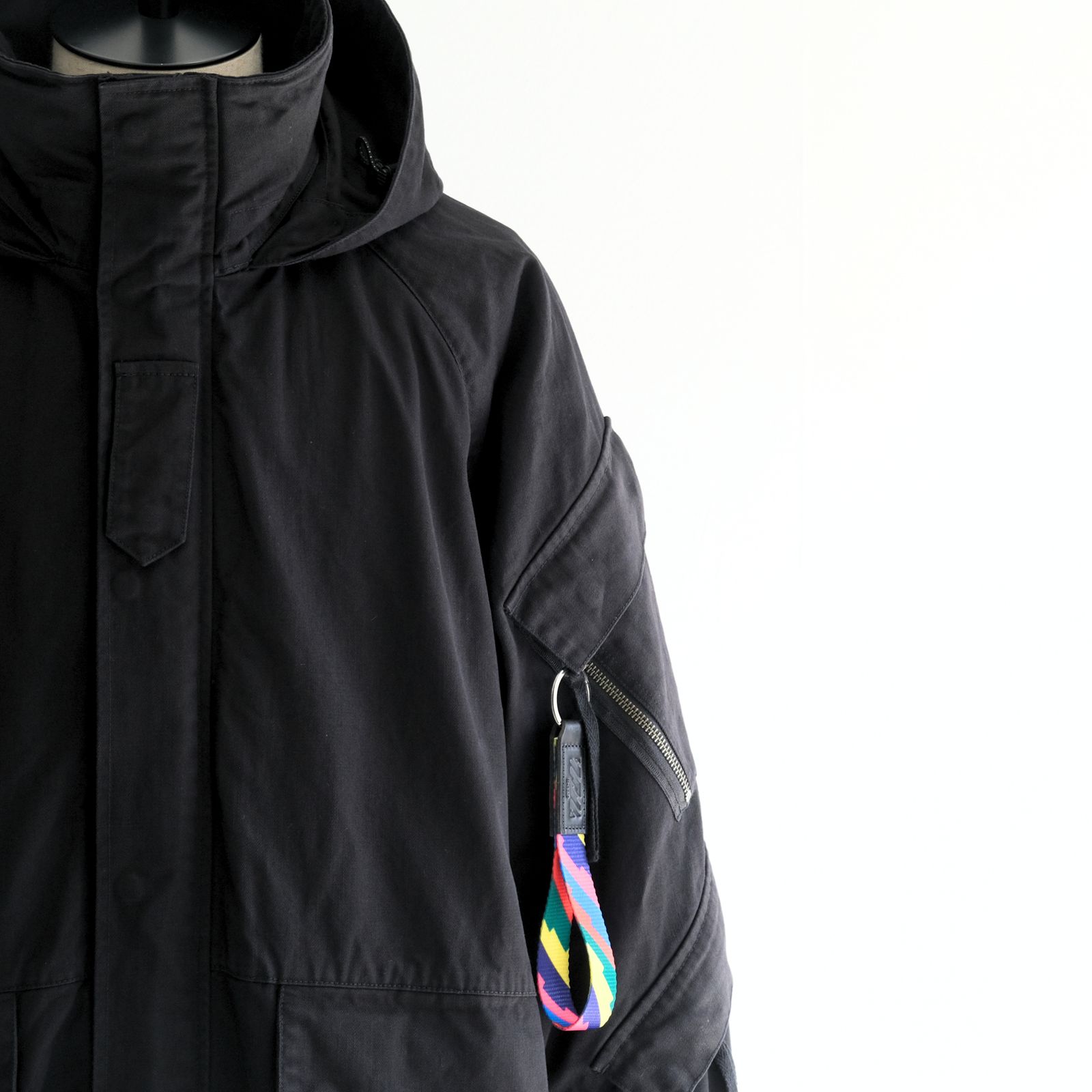 Ventilation Military Coat（BLACK）