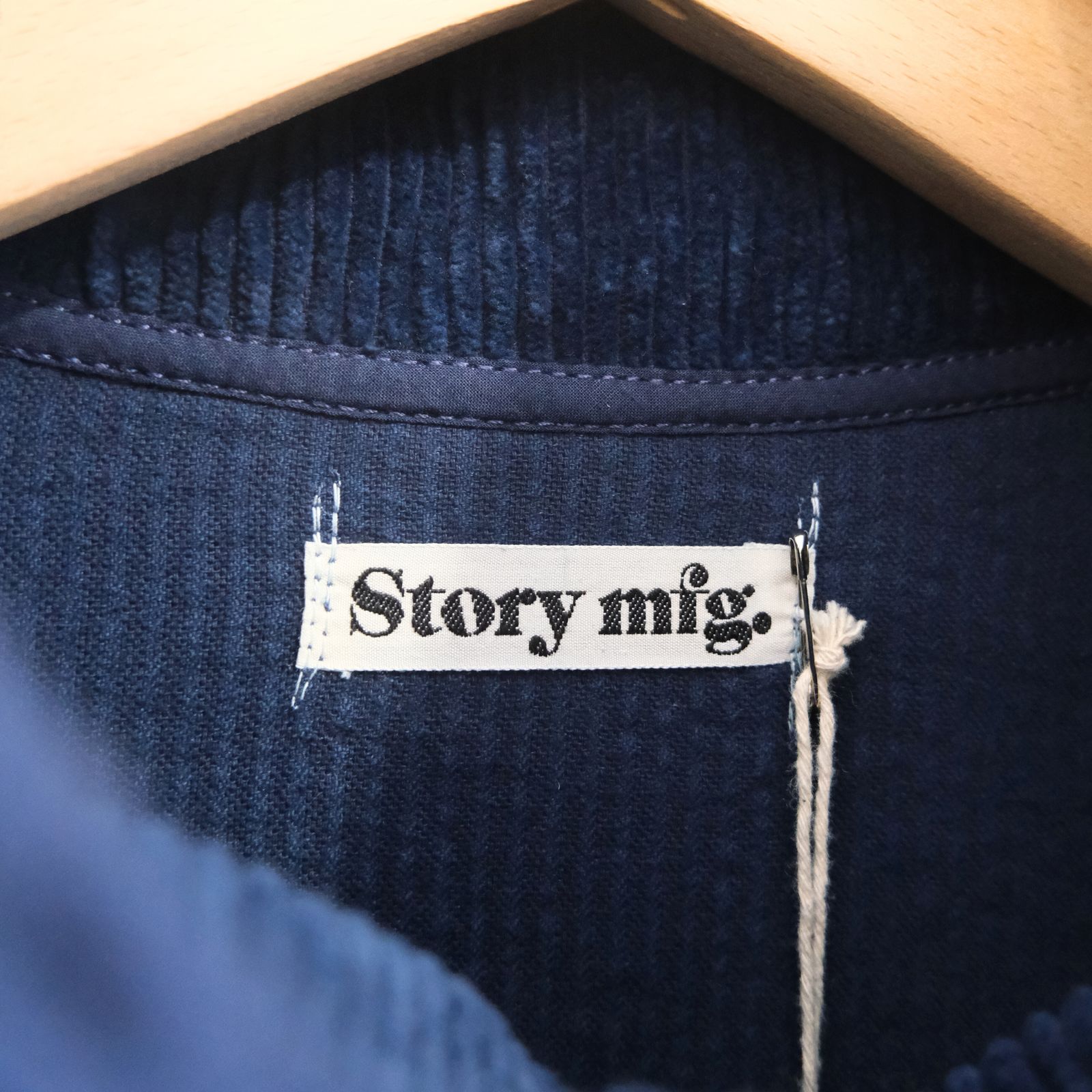 POLITE PULLOVER / ポライトプルオーバー（INDIGO CORDUROY）