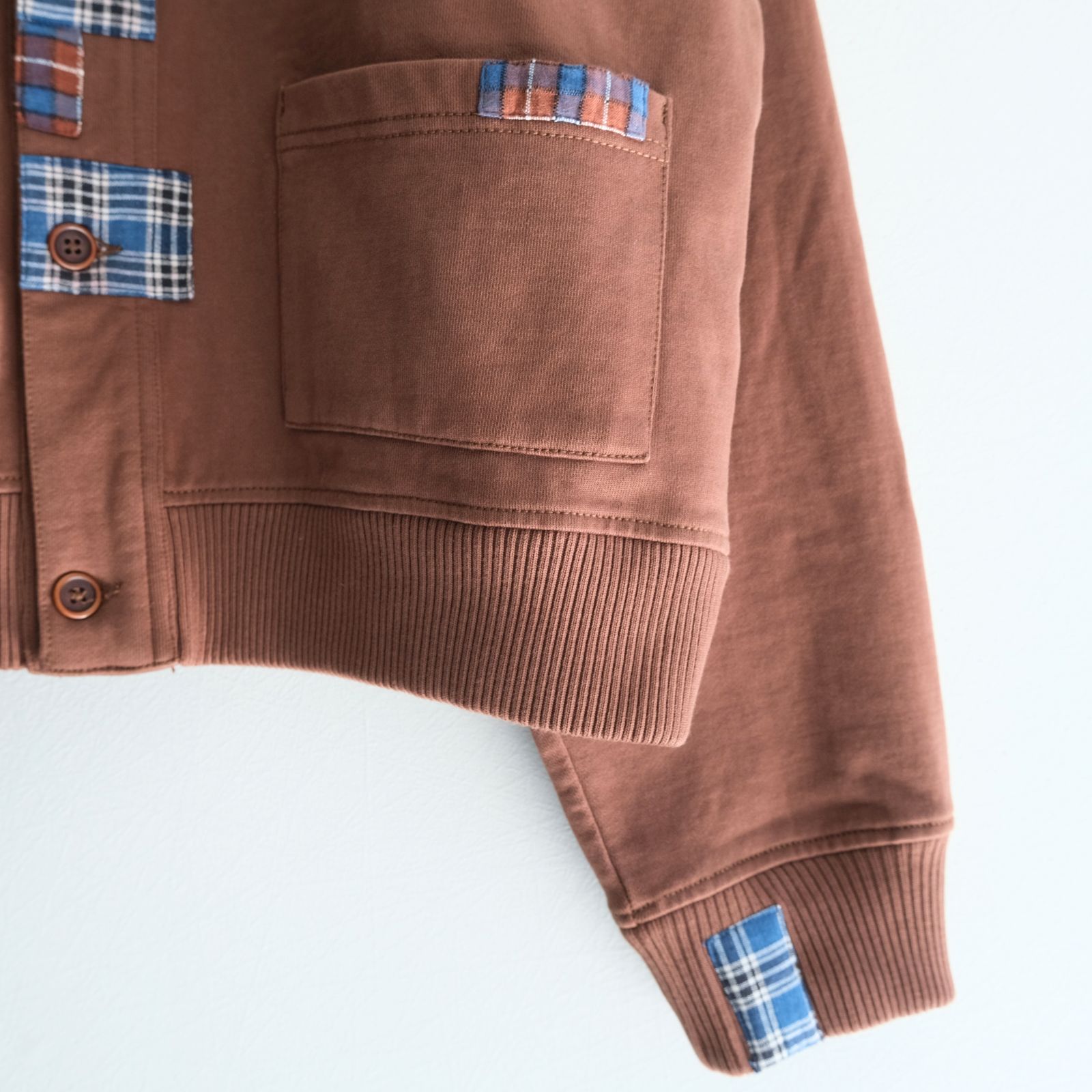 【残り1点】Walking Cardigan（Brown Picnic）