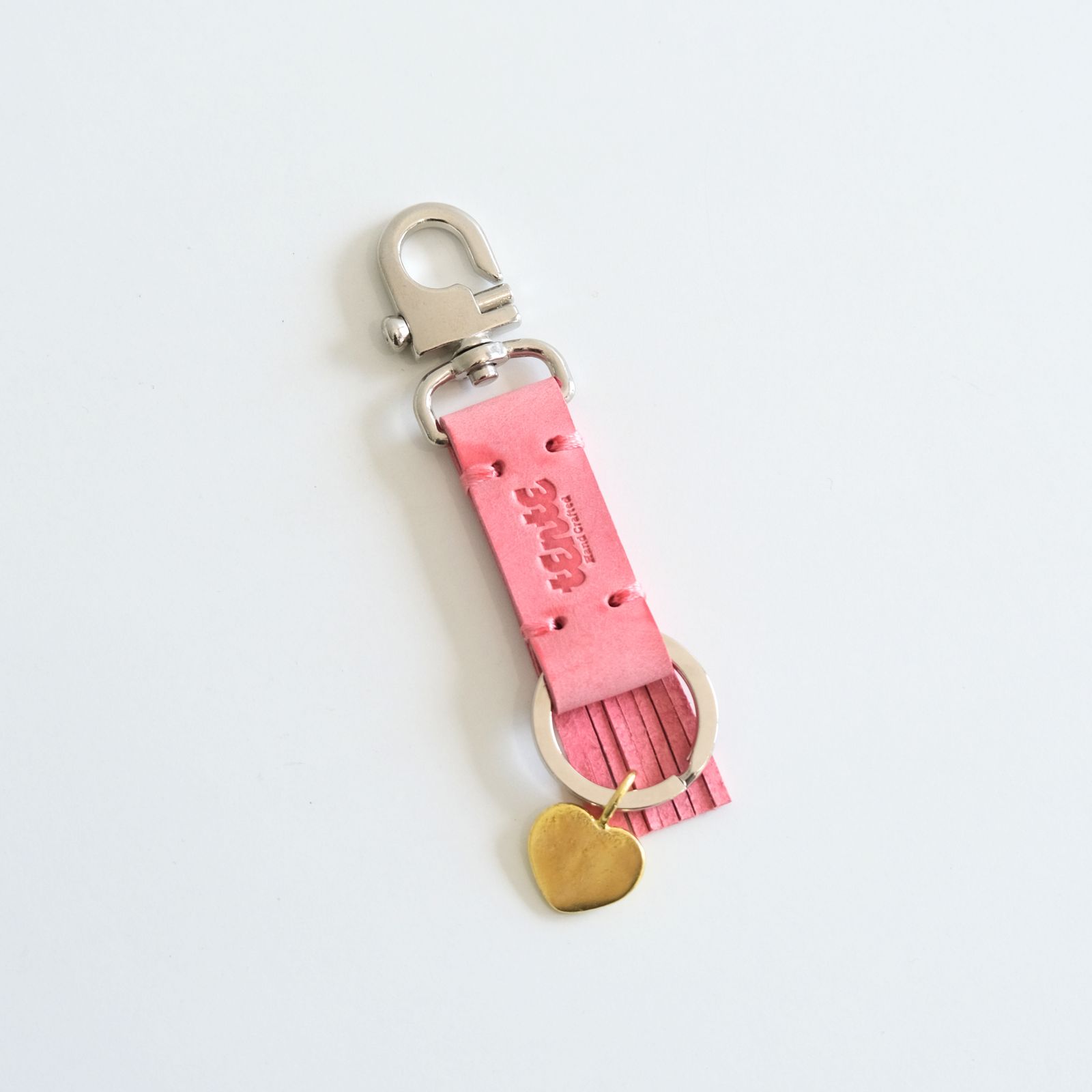 【残り1点】FRINGE KEY HOLDER（pink）
