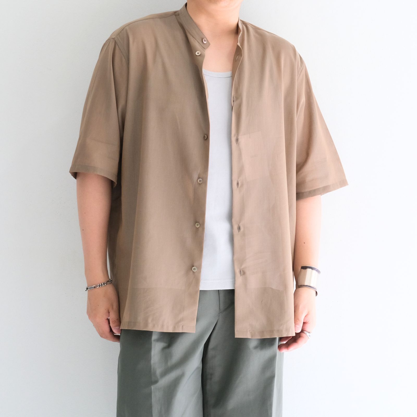 Gas boil cotton - Reiziger / （Burnt umber）