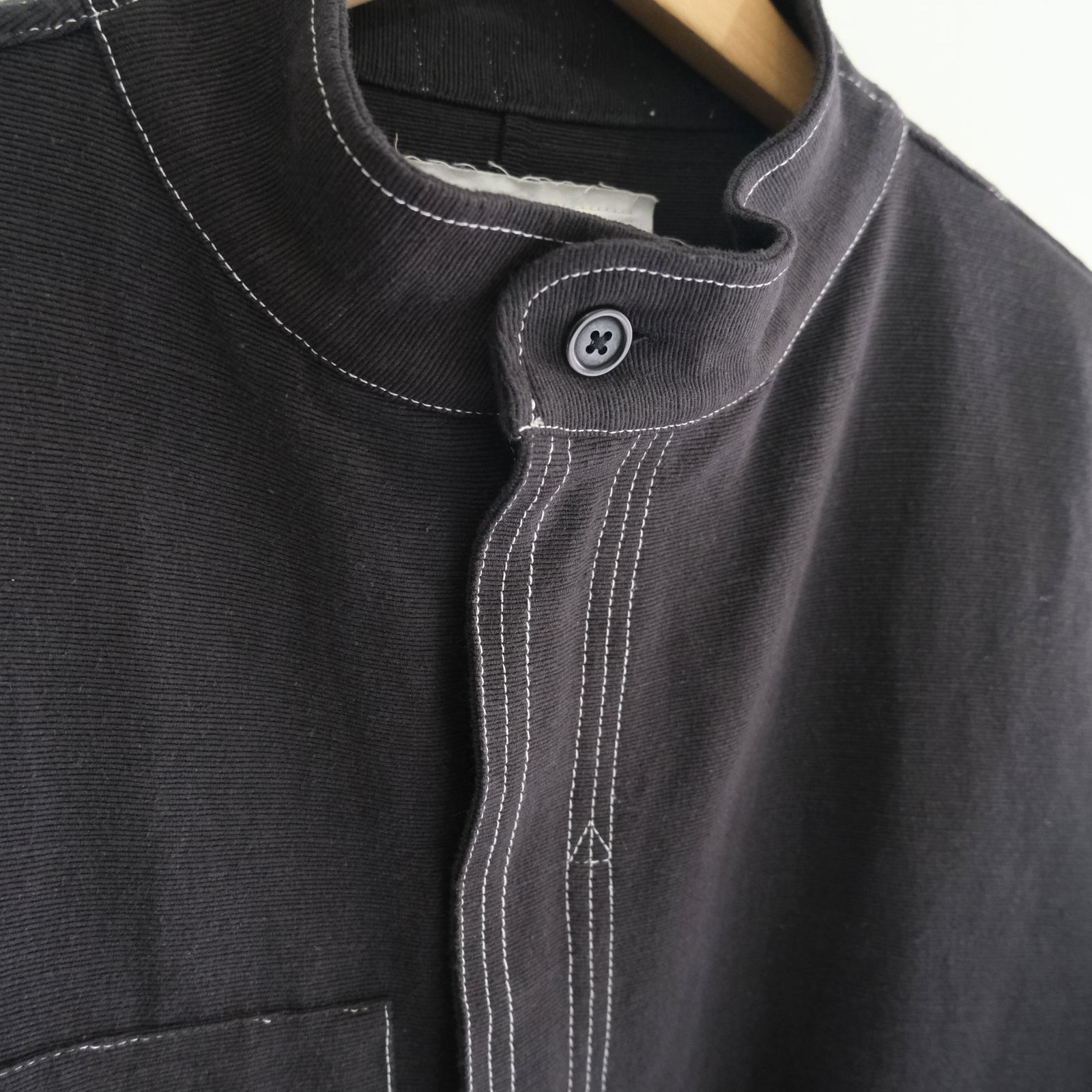 BRAMBLE PARKA / コート / フィッシュテールパーカー/ コットン / Wonky-Wear / BLACK