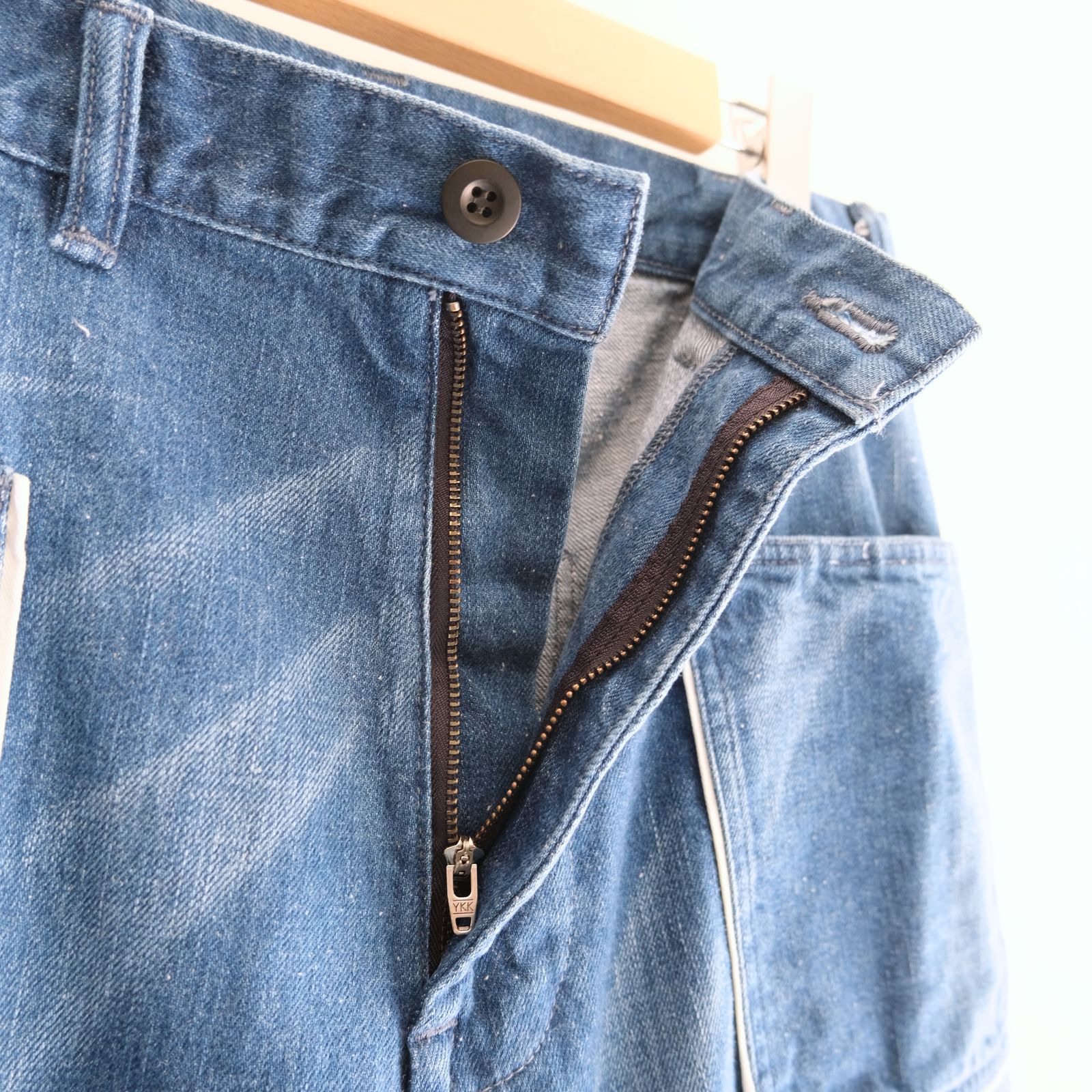 【残り1点】SUNFADE DENIM TROUSERS（SUNFADE）