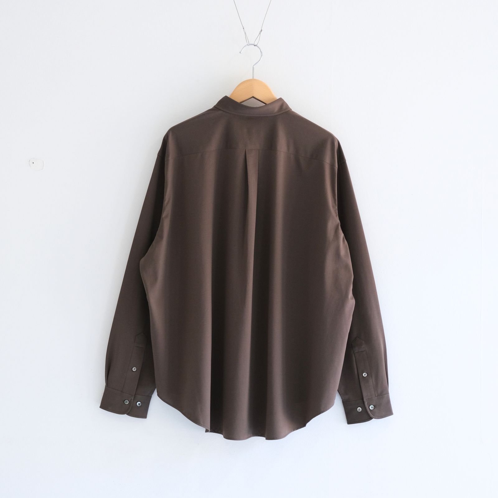 46G Atmosphere L/S Shirt / シャツ / BROWN（Half Timber Brown）