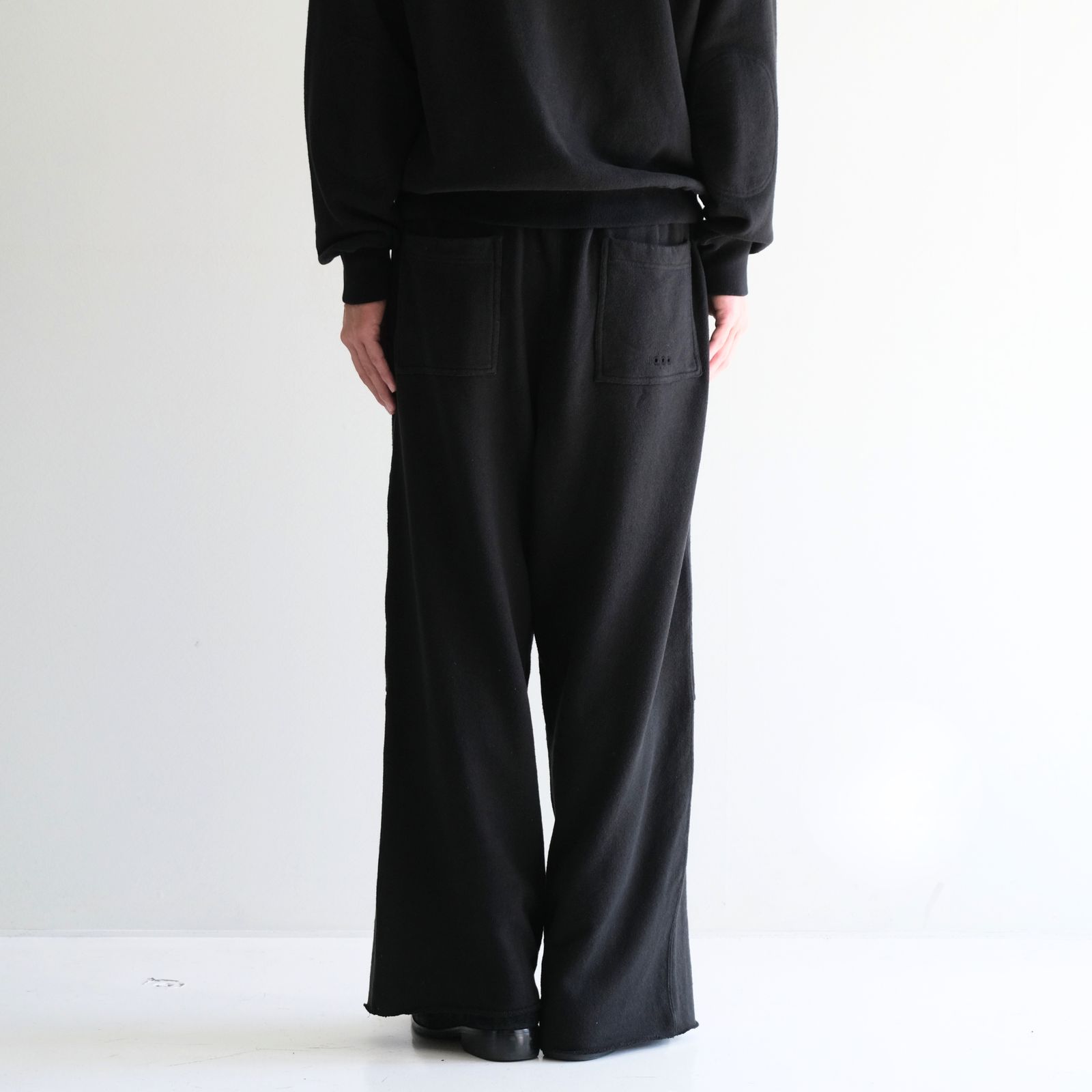 NEPPED LABOR SWEAT PANTS（INK BLACK）
