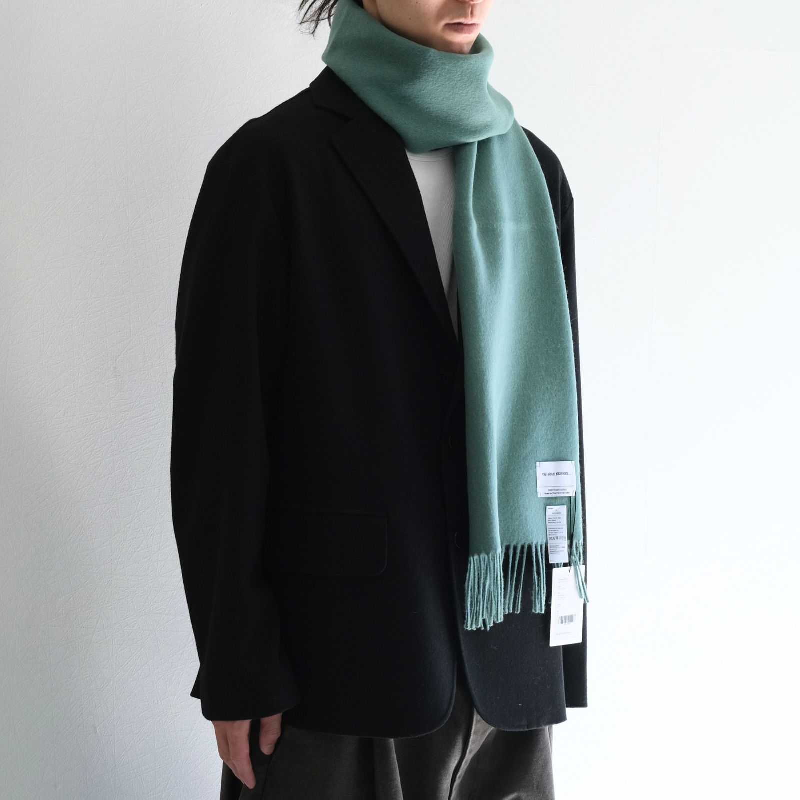 Brushed Scarf（Moss）