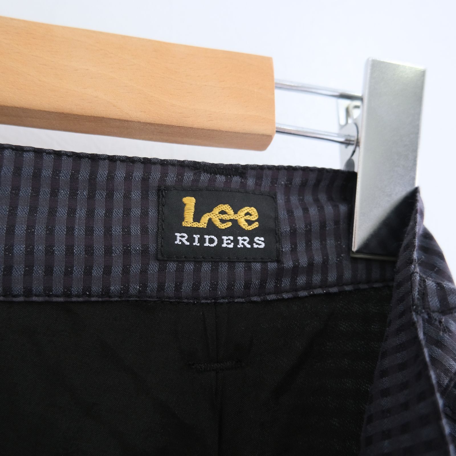 Lee / SEVEN BY SEVEN  / SHEER COWBOY PANT ‐Gingham Check Indian fabric‐ （Navy）