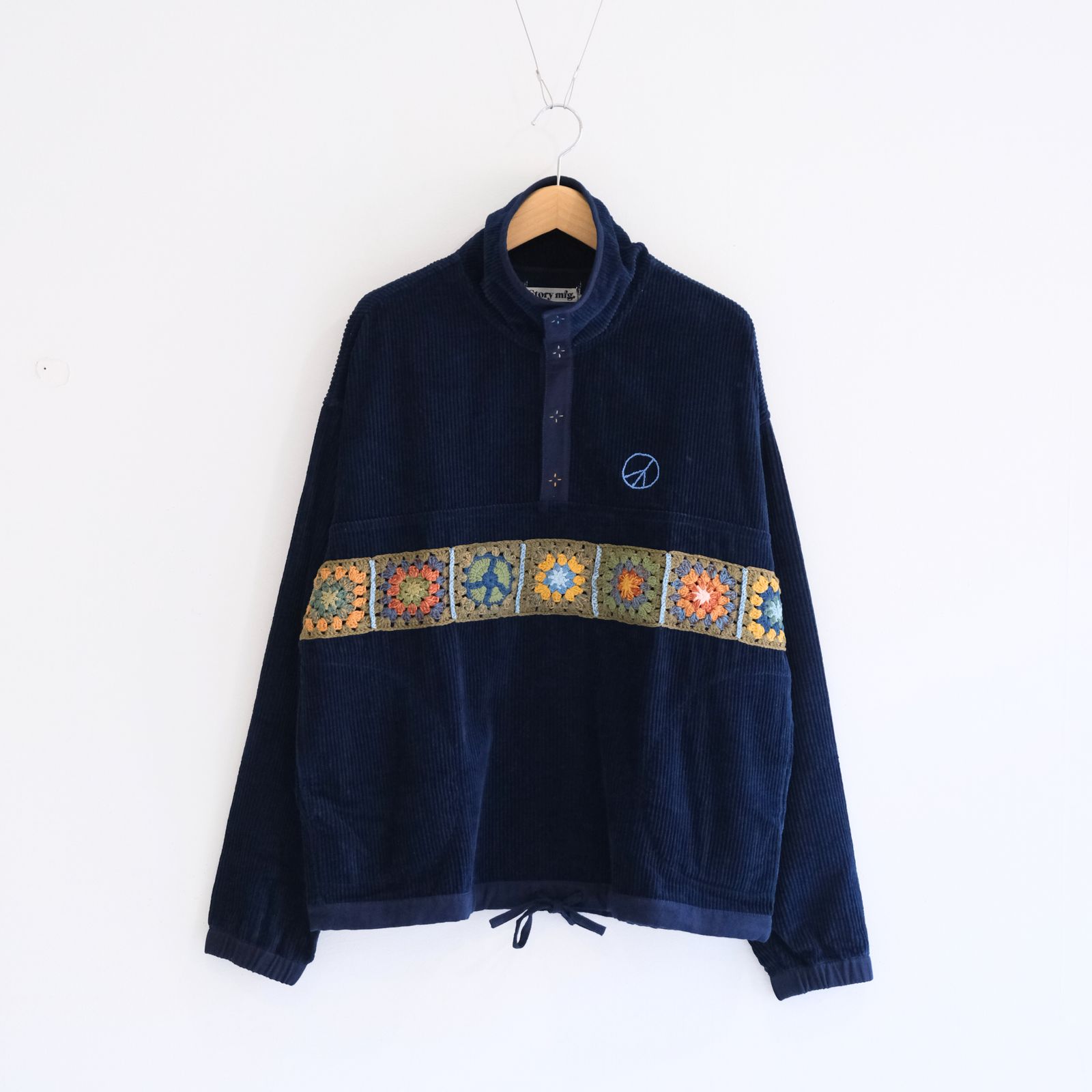 POLITE PULLOVER / ポライトプルオーバー（INDIGO CORDUROY）