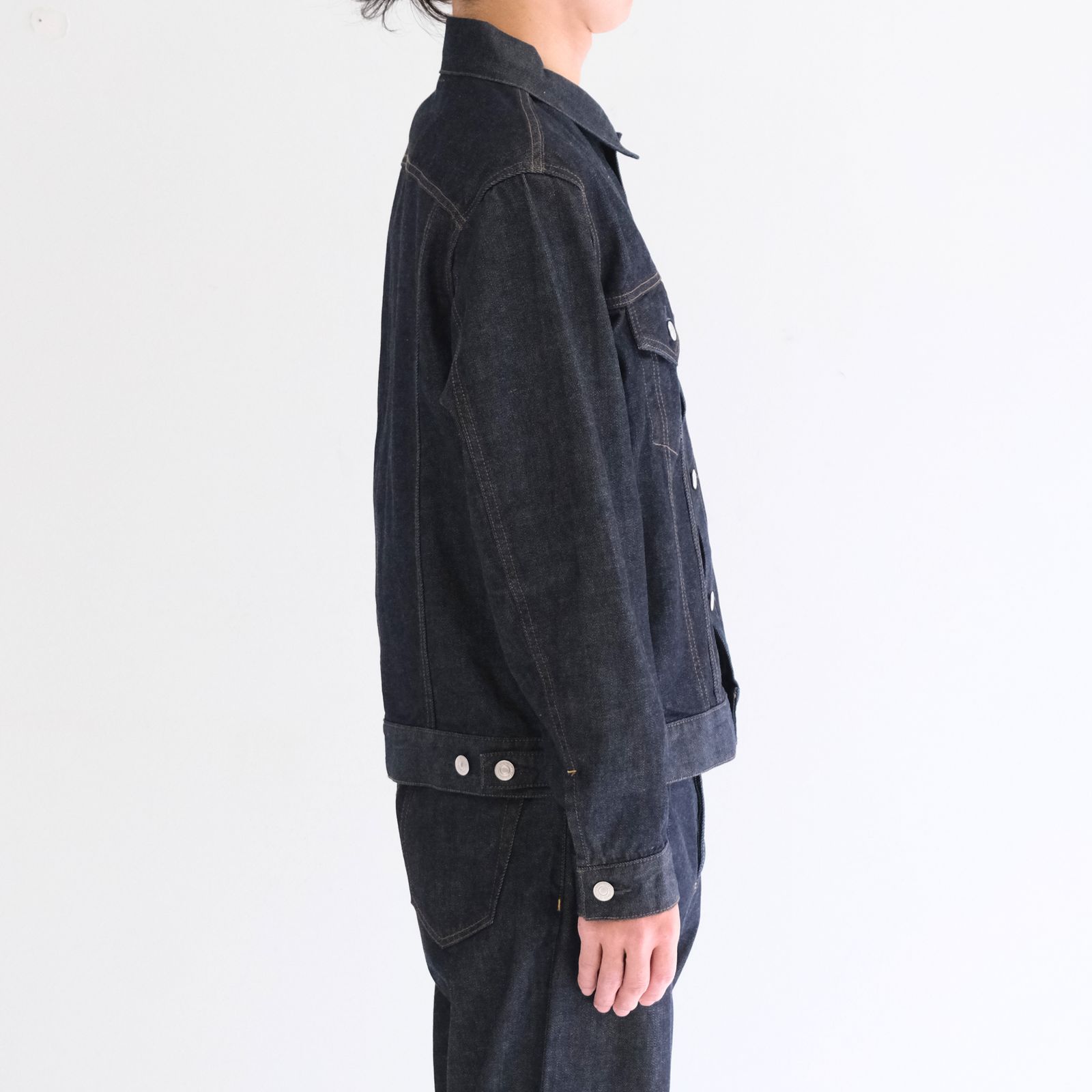 3RD TYPE TRUCKER JACKET  ‐10.5oz Supima Cotton Denim‐（Indigo ）