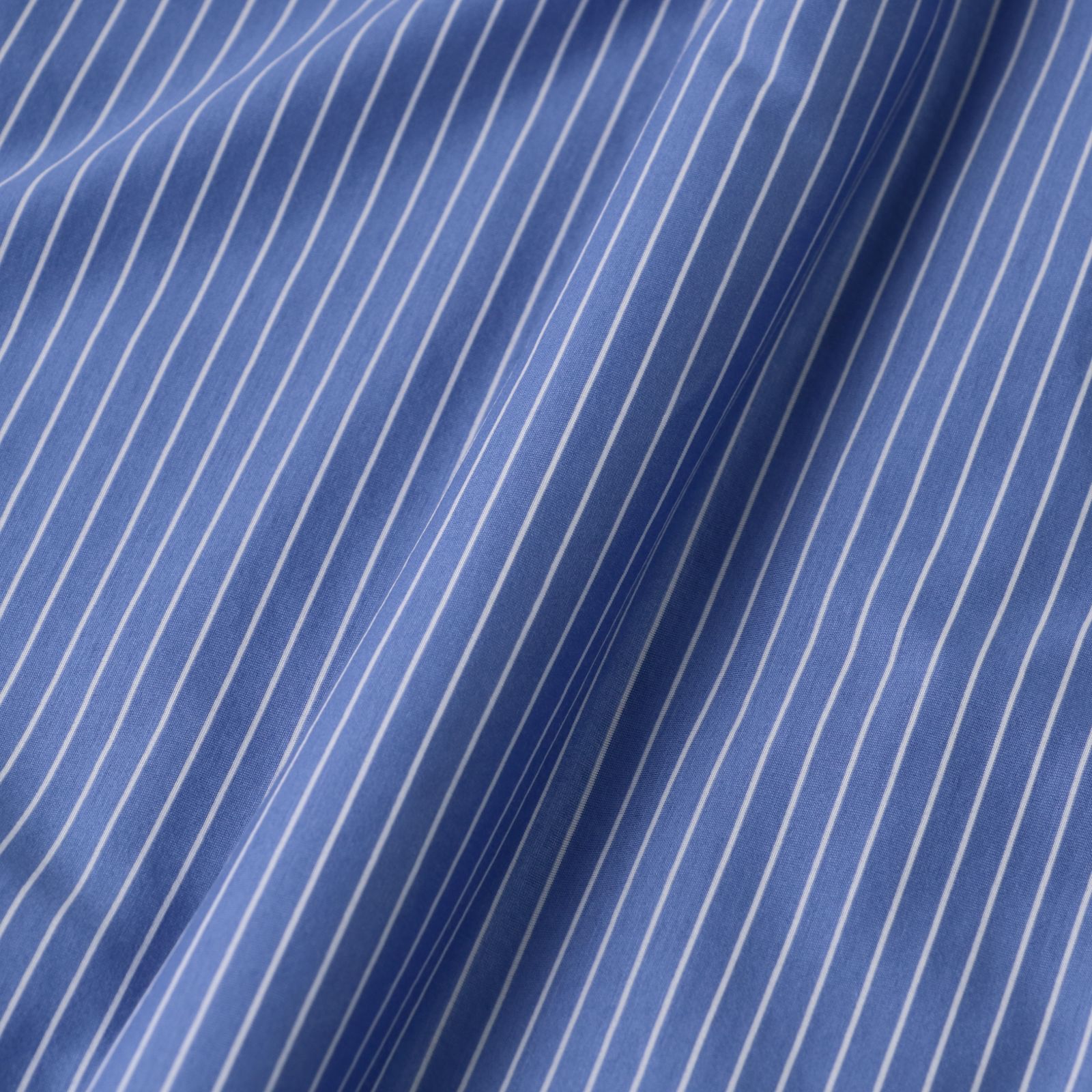 46G Atmosphere Stripe L/S Shirt / シャツ / ブルー / ストライプ