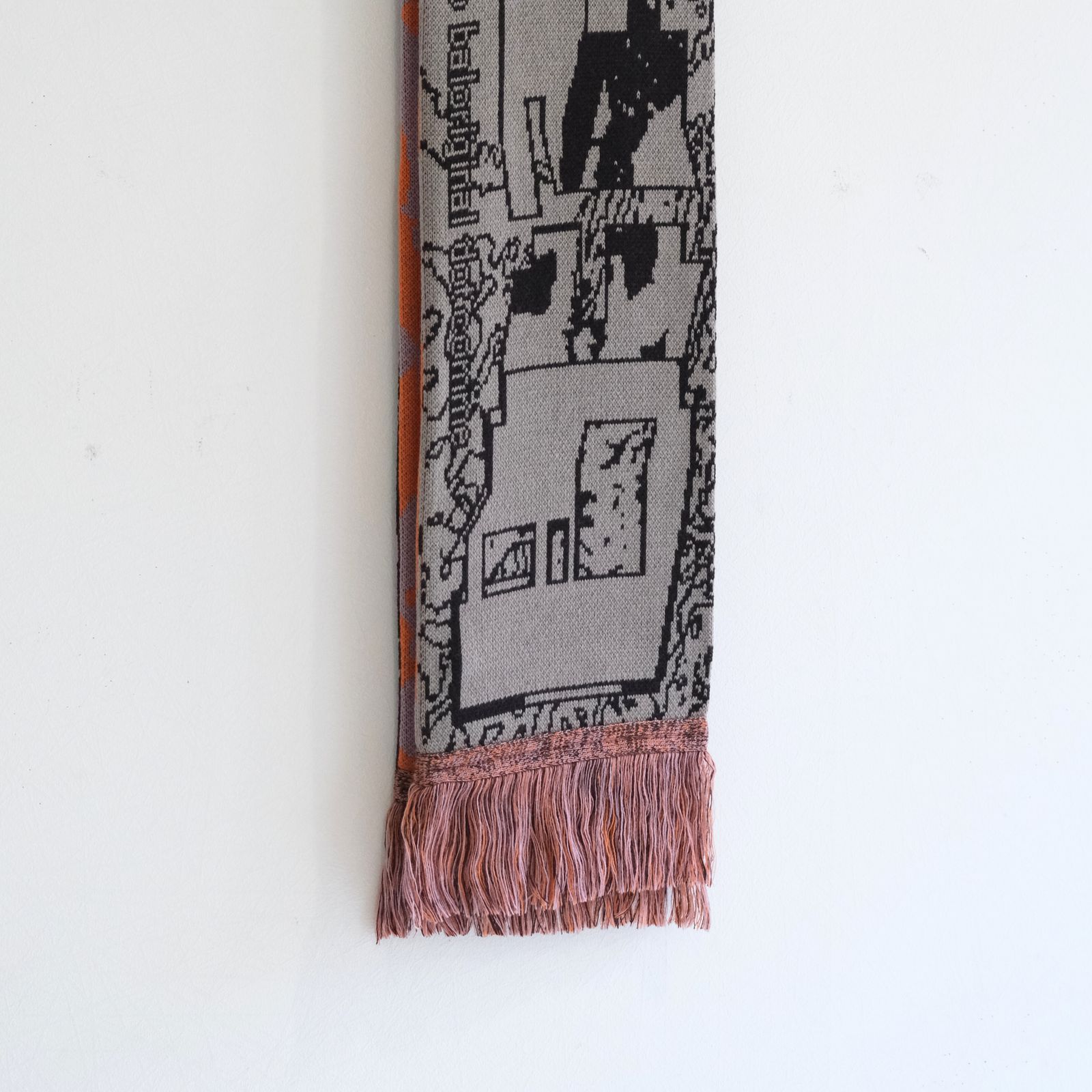 JACQUARD KNIT SOCCER SCARF / スカーフ / サッカースカーフ /  MULTI