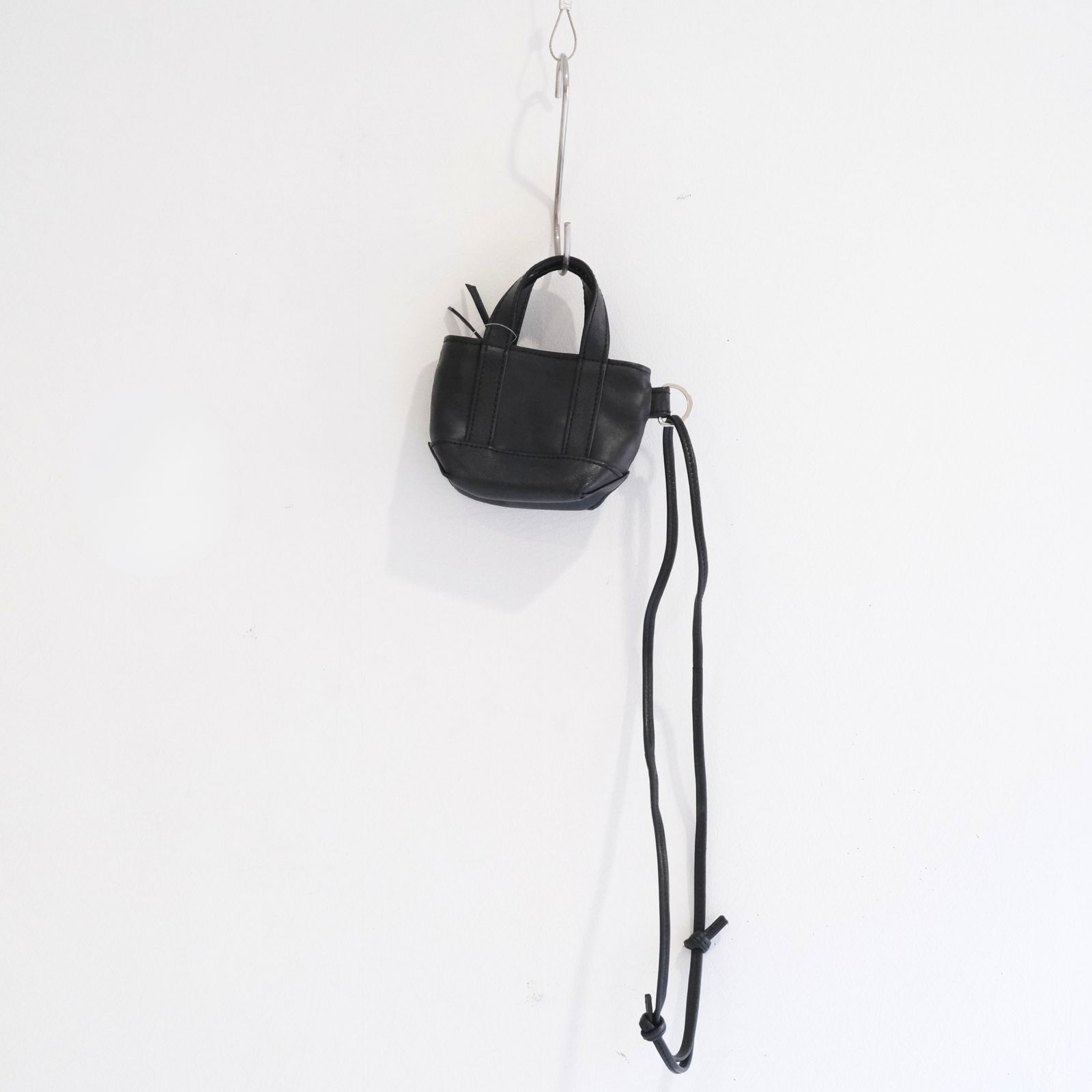 【残り1点】MINI TOTE BAG（BLACK）