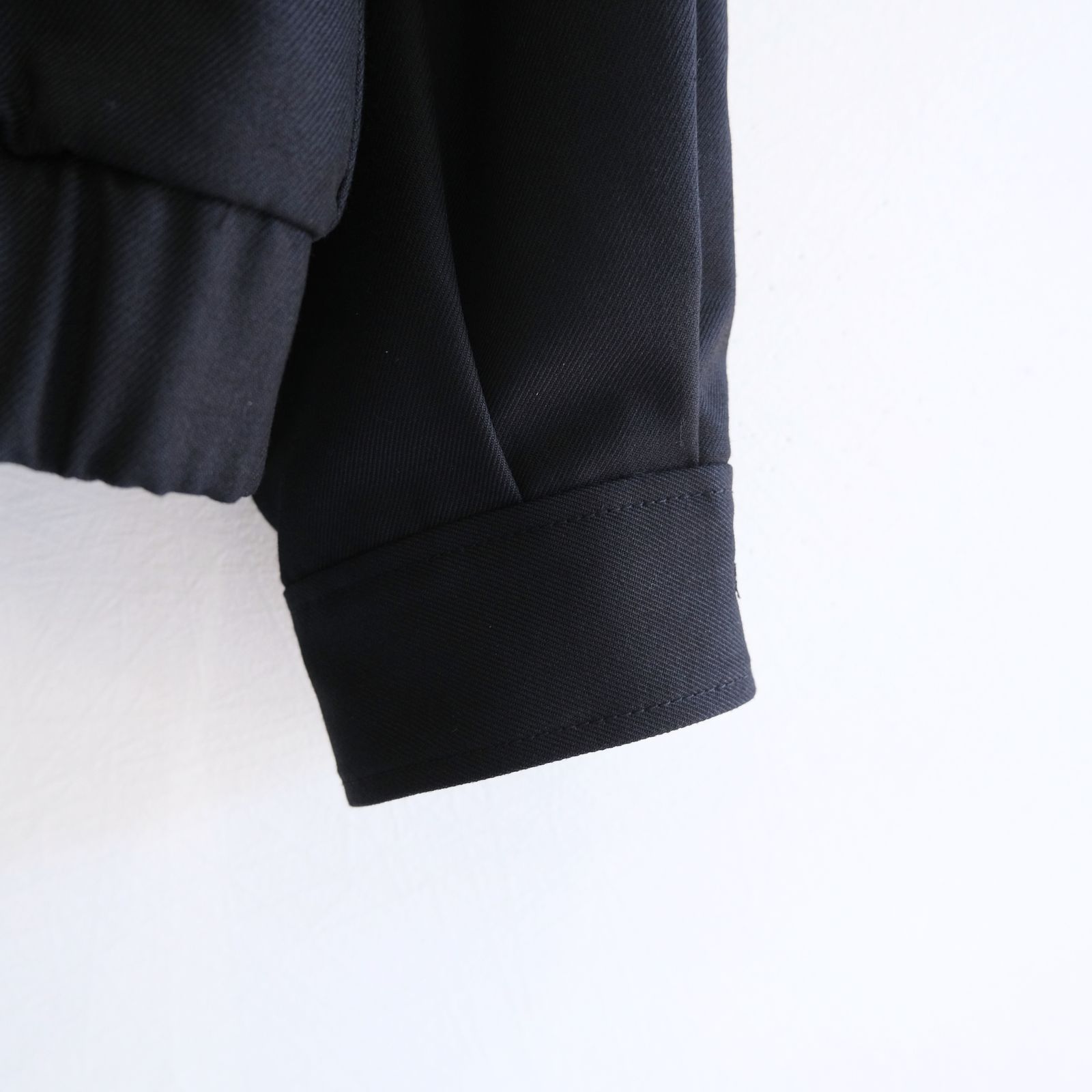 【残り1点】MESH WOOLEN RAGLAN BLOUSON（LIBERTY NAVY）