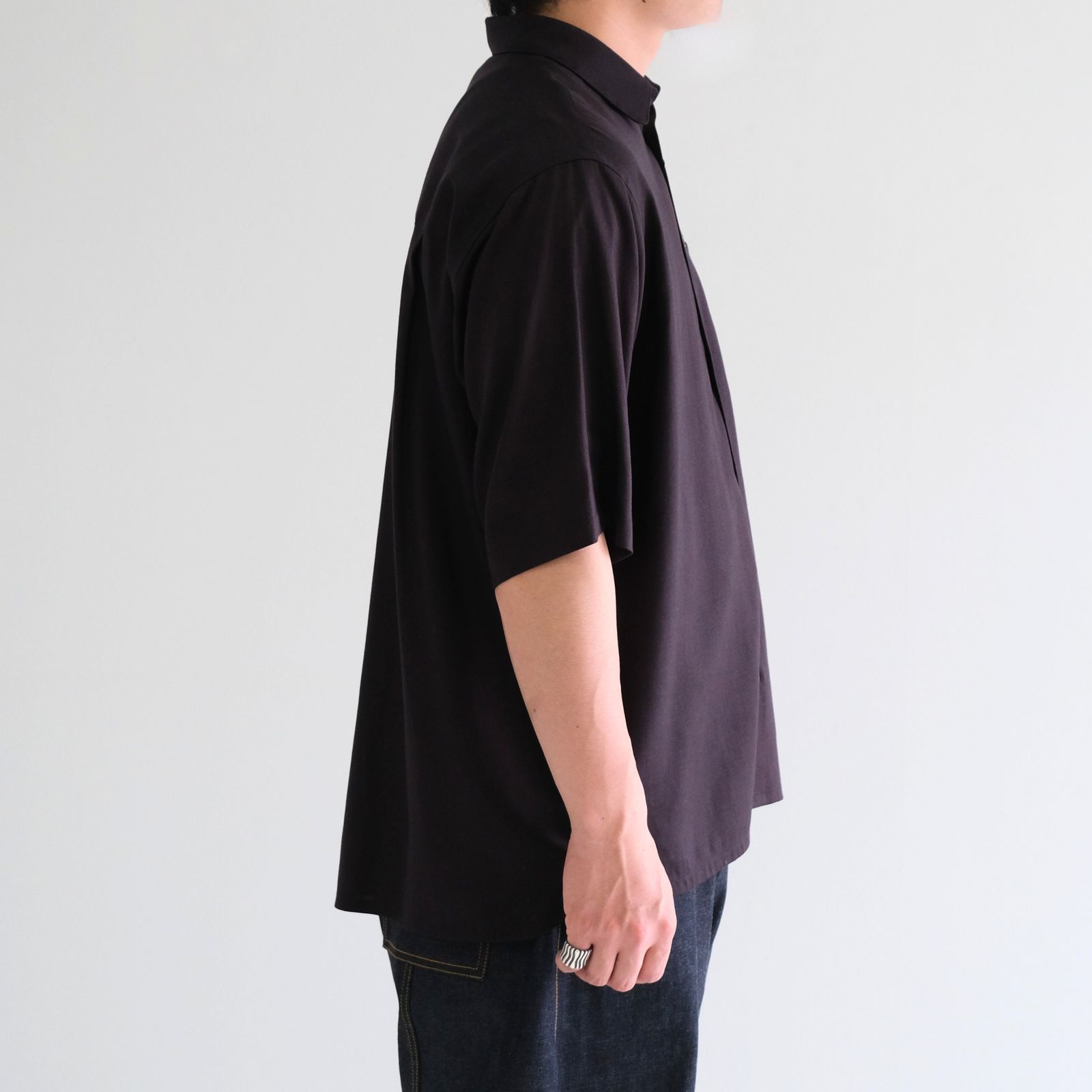 R×L Oxford - Rob / シャツ / 半袖 / Iron navy
