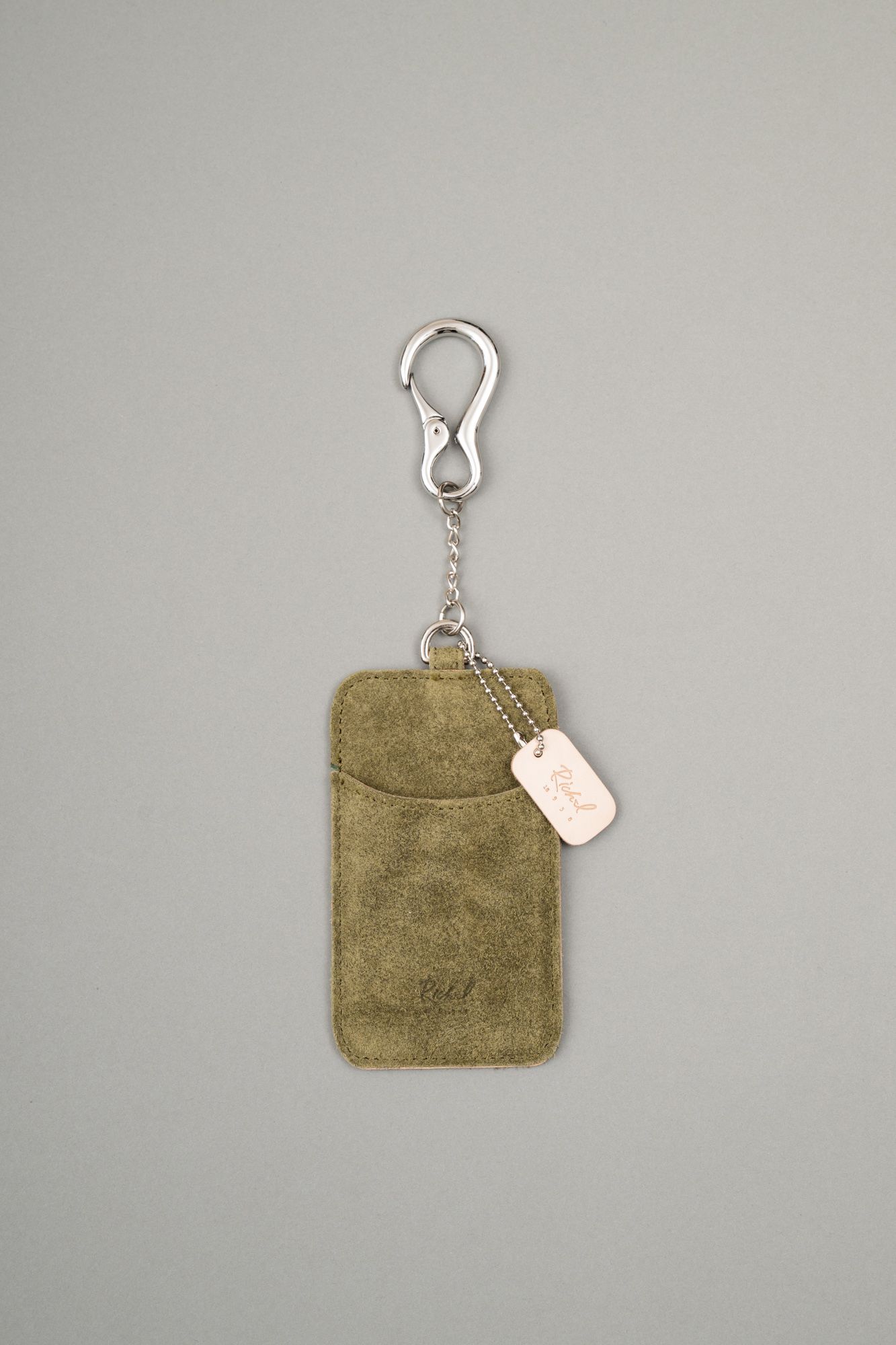 Carabiner Chain Card Case（Khaki）