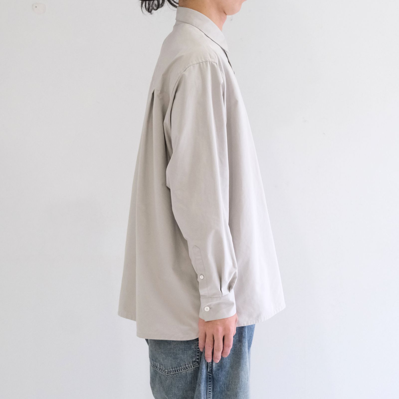 Peach back twill - Rob - / ピーチバックツイル - ロブ -（Oyster beige）