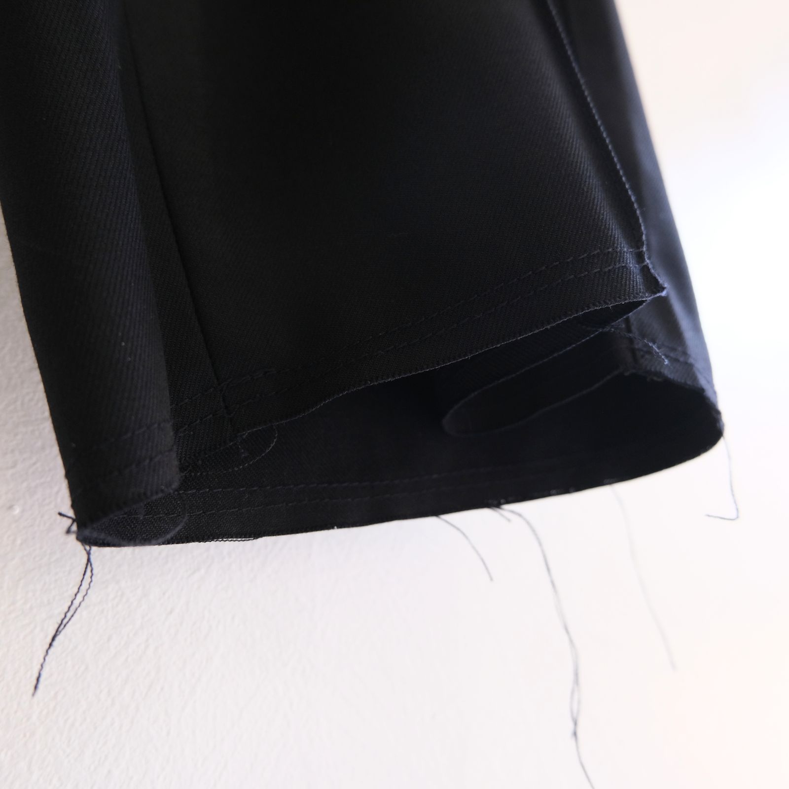 MERELY WOOLEN PINTUCK SLACKS（LIBERTY NAVY）