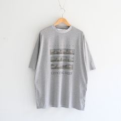 "TEE-NS".11 Counting sheep Tee / "TEE-NS".11 カウンティング シープ Tシャツ（HEATHER GRAY）