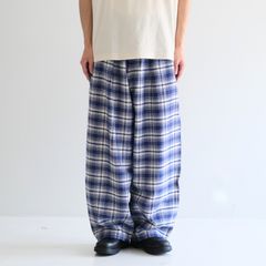 LUSH PANTS / ラッシュパンツ（PICNIC CHECK HANDLOOM）