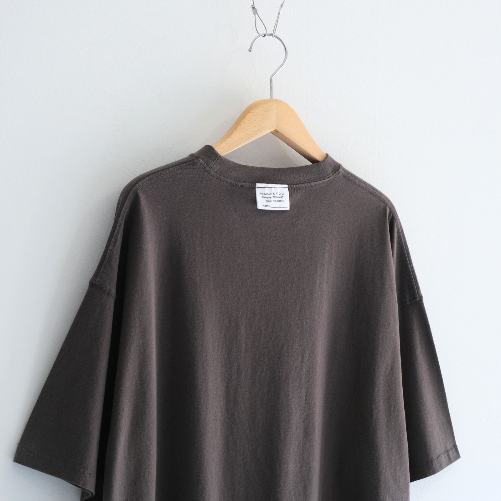 "TEE-NS".11 Counting sheep Tee / "TEE-NS".11 カウンティング シープ Tシャツ（BLACK）