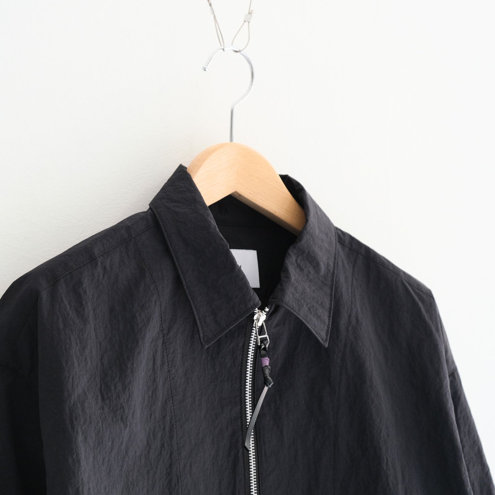Stitch Shirts Blouson / ブルゾン / ナイロン / BLACK