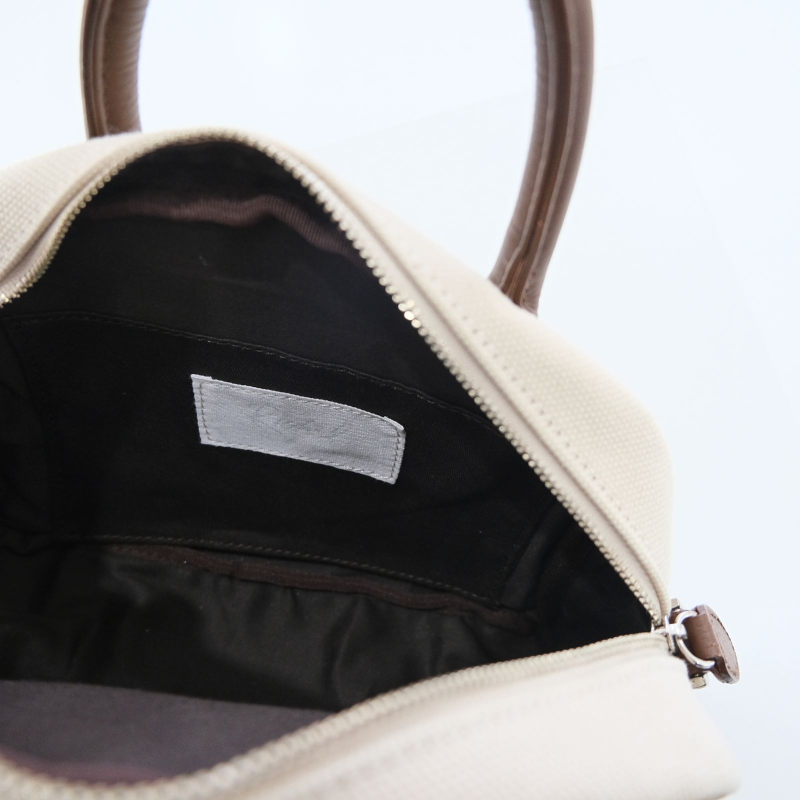S.DOME CANVAS & LEATHER BOSTON BAG SMALL / ボストンバッグ / BROWN
