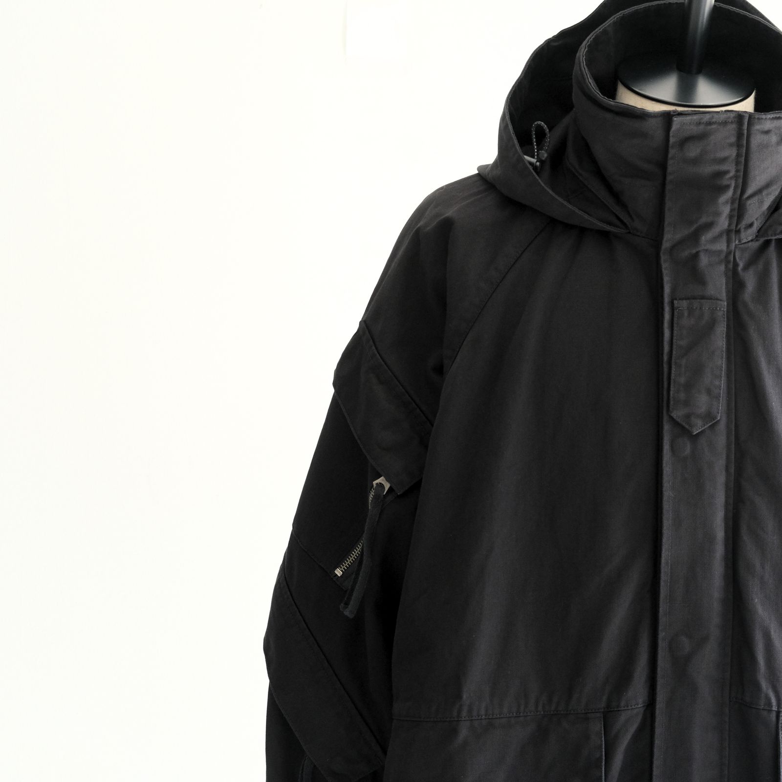 Ventilation Military Coat（BLACK）