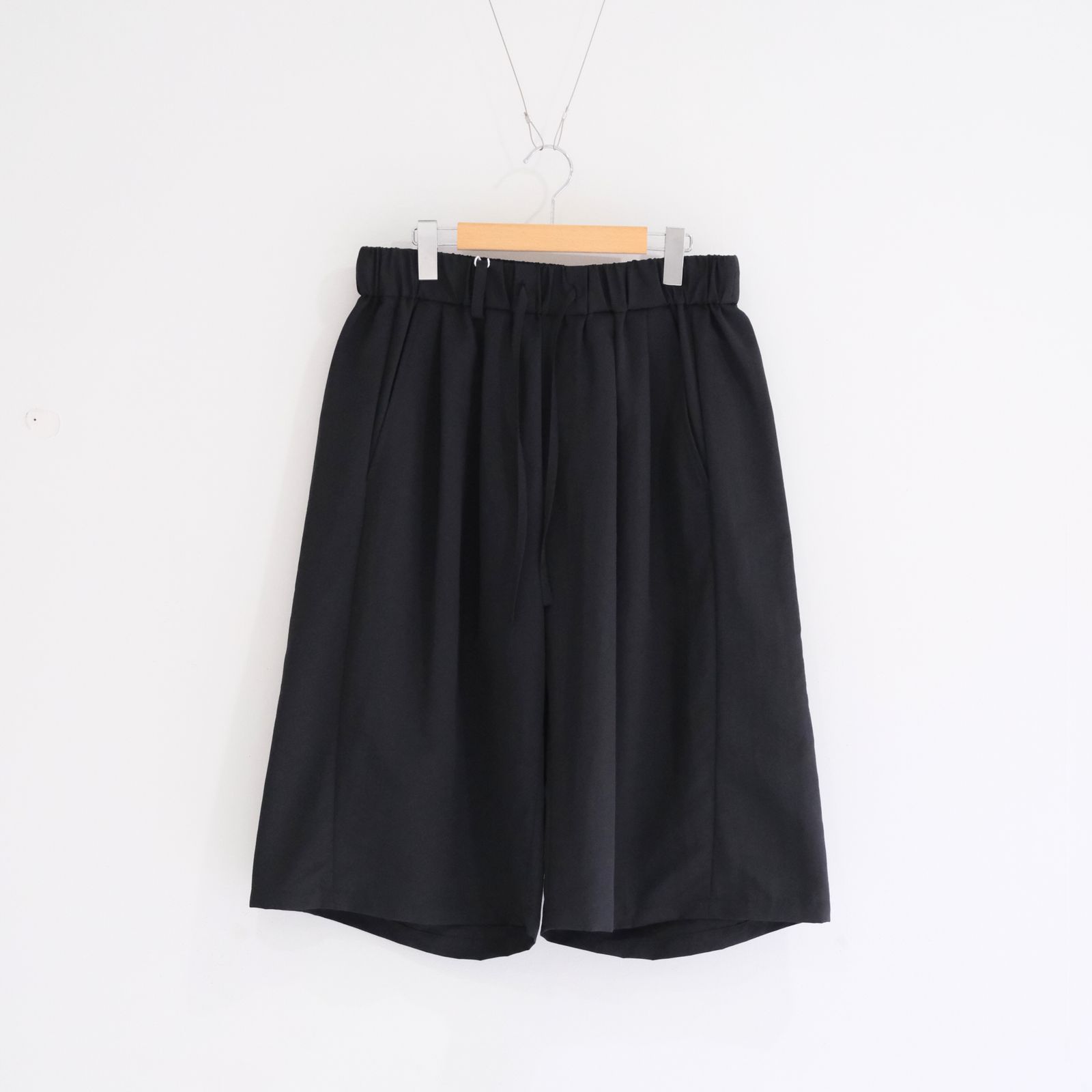 Nylon Buggy Half Pants / ナイロン バギー ハーフ パンツ（Black）