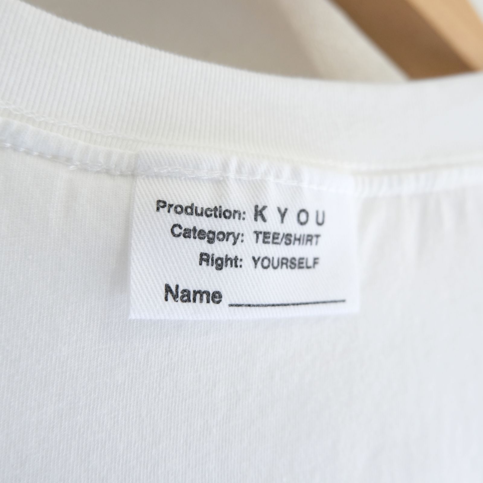 "TEE-NS".11 Counting sheep Tee / "TEE-NS".11 カウンティング シープ Tシャツ（WHITE）