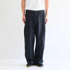 FADED CORKSCREW TWILL WORK PANTS（FADED BLACK）