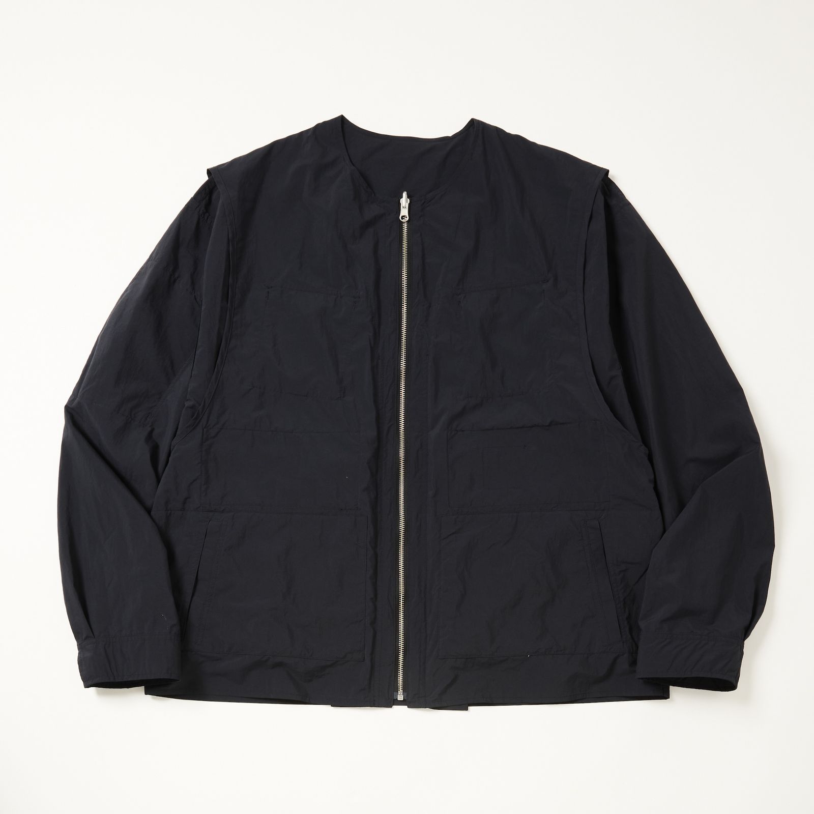【入荷時期：2026年2月頃】Weathering Nylon Reversible 4Way JKT / ジャケット / 4way / OFF BLACK