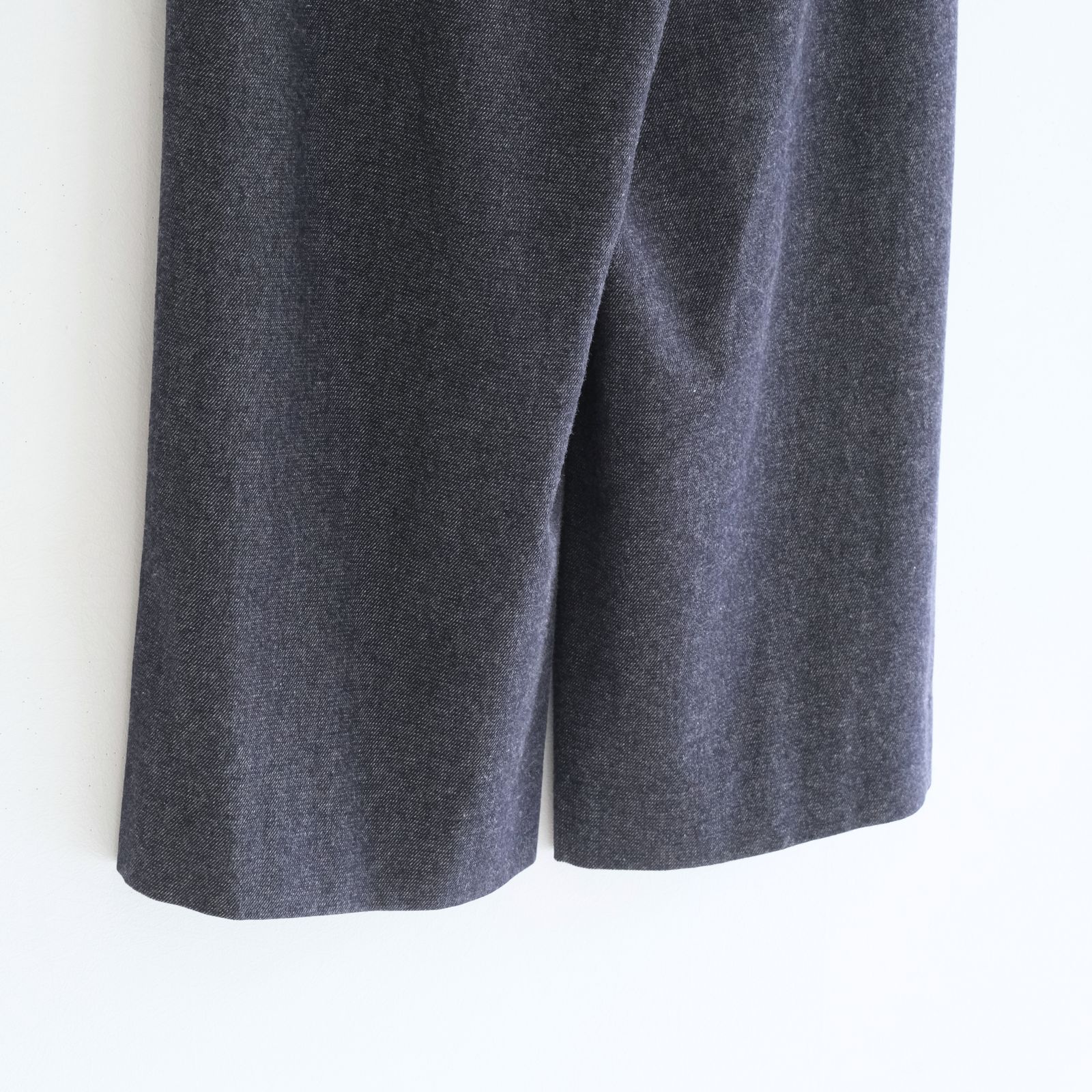 【残り1点】Tucked Wide Trousers / タクト ワイド トラウザー（Indigo）