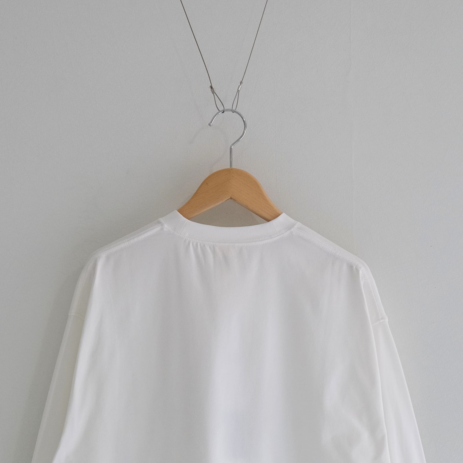 DRY DRAW CORD LONG SLEEVE T-SHIRTS / ロングスリーブTシャツ / UPF50＋ / 紫外線カット / OFF WHITE
