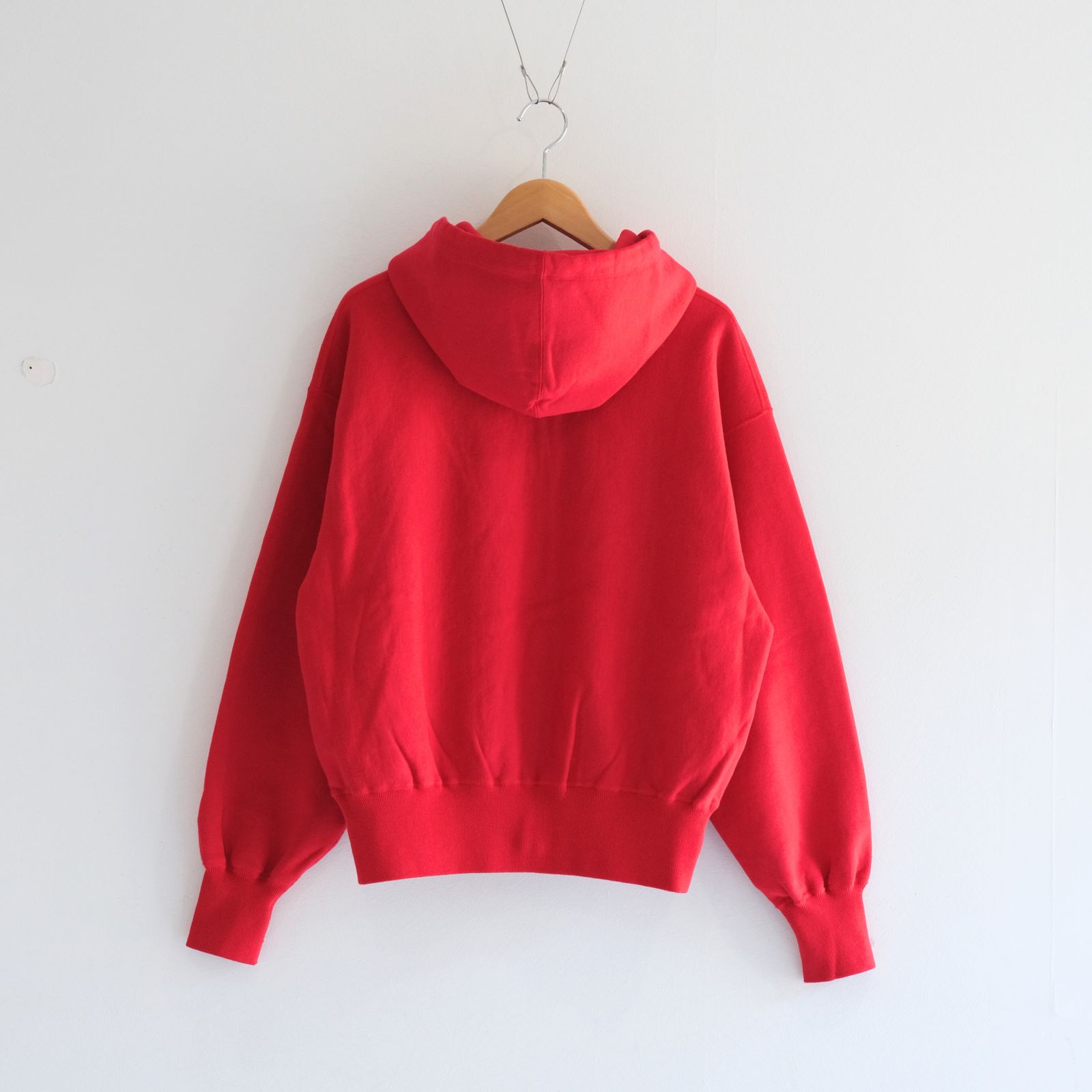 ZIP UP PARKA / ジップアップパーカー / RED