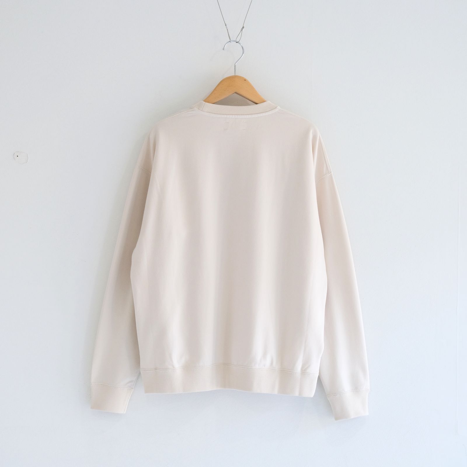 28G Cupro Pullover / スウェット / WHITE(Oxford White)