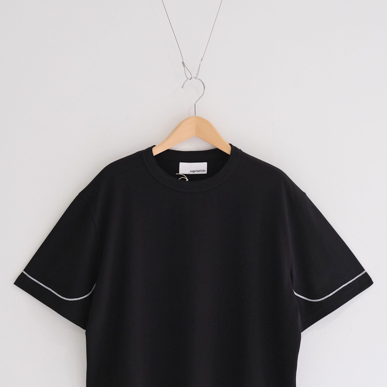 SS LOCK TEE / Tシャツ / BLACK
