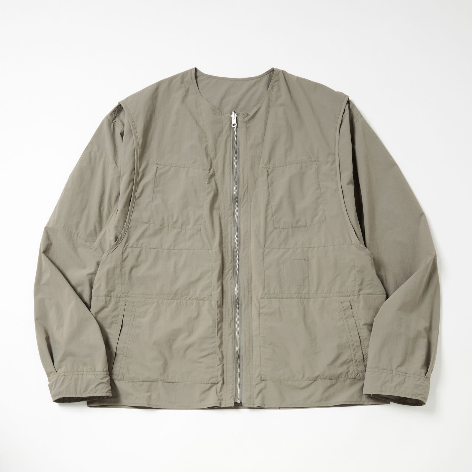 【入荷時期：2026年2月頃】Weathering Nylon Reversible 4Way JKT / ジャケット / 4way / KHAKI