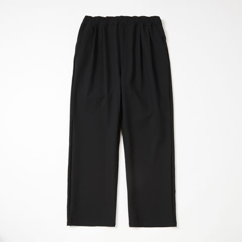 【入荷時期：2026年2月頃】Breathable Linen Easy Pants / パンツ / DotAir® / OFF BLACK