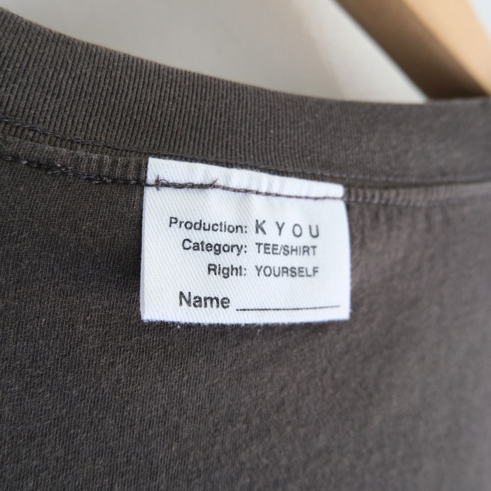 "TEE-NS".11 Counting sheep Tee / "TEE-NS".11 カウンティング シープ Tシャツ（BLACK）