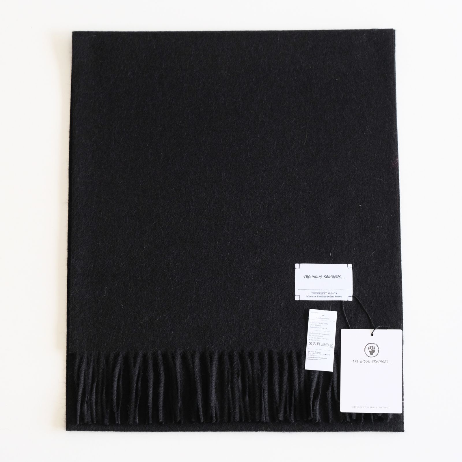 Brushed Scarf（Black）