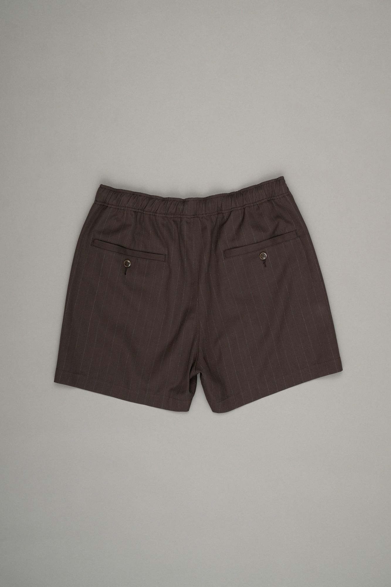 Dressy Easy Shorts（Khaki Stripe）