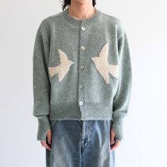【残り1点】THE BIRD CARDIGAN（SAGE）