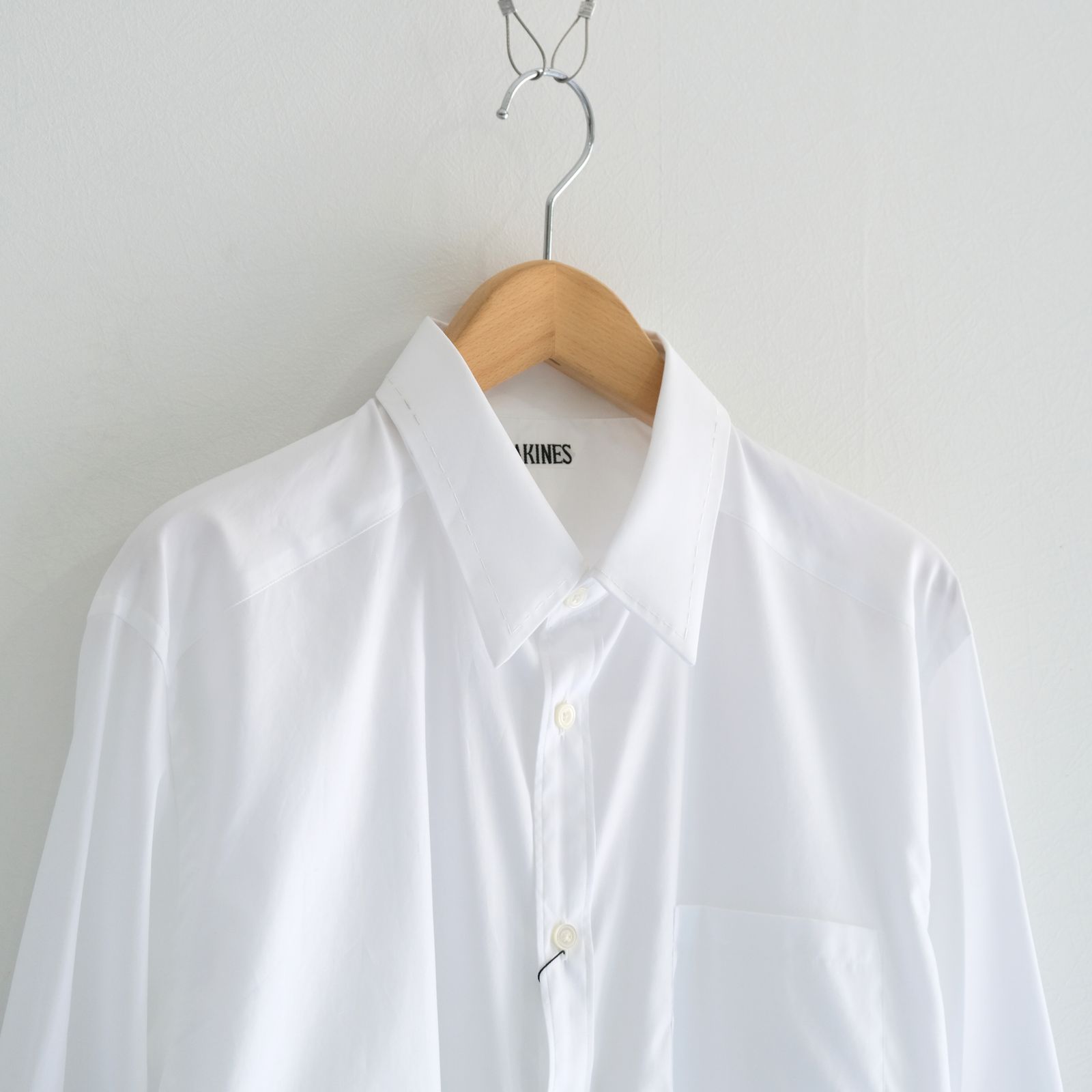 200/2R Twill Chambray Michels / シャツ / シャンブレー / Snow white