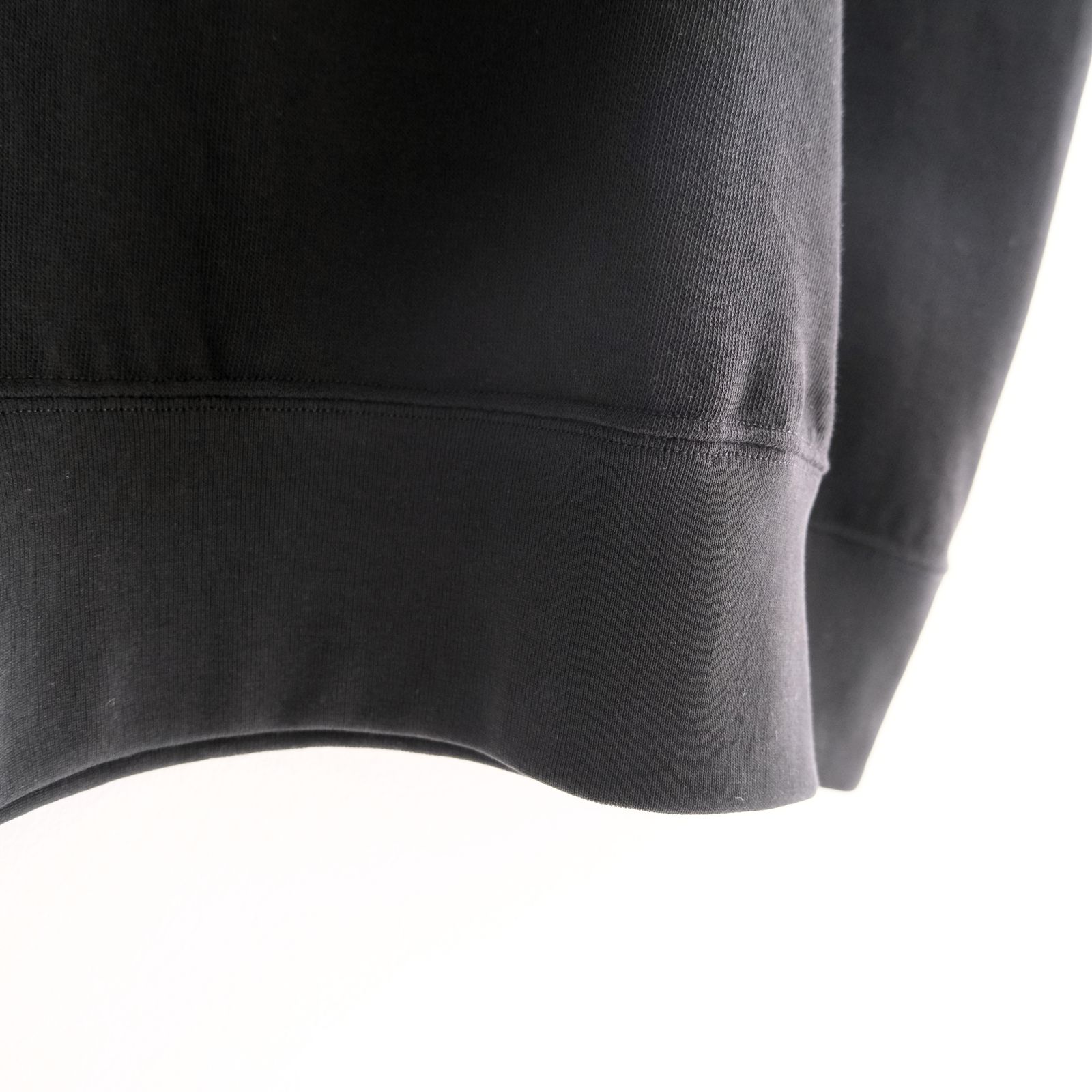 SOFT DRY SHORT LOOP TERRY SWEAT TEE （BLACK）