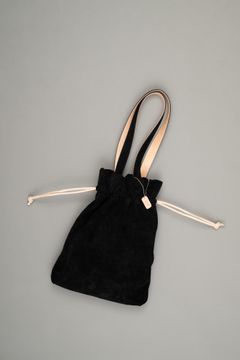 Drawstring Tote Bag（Black）