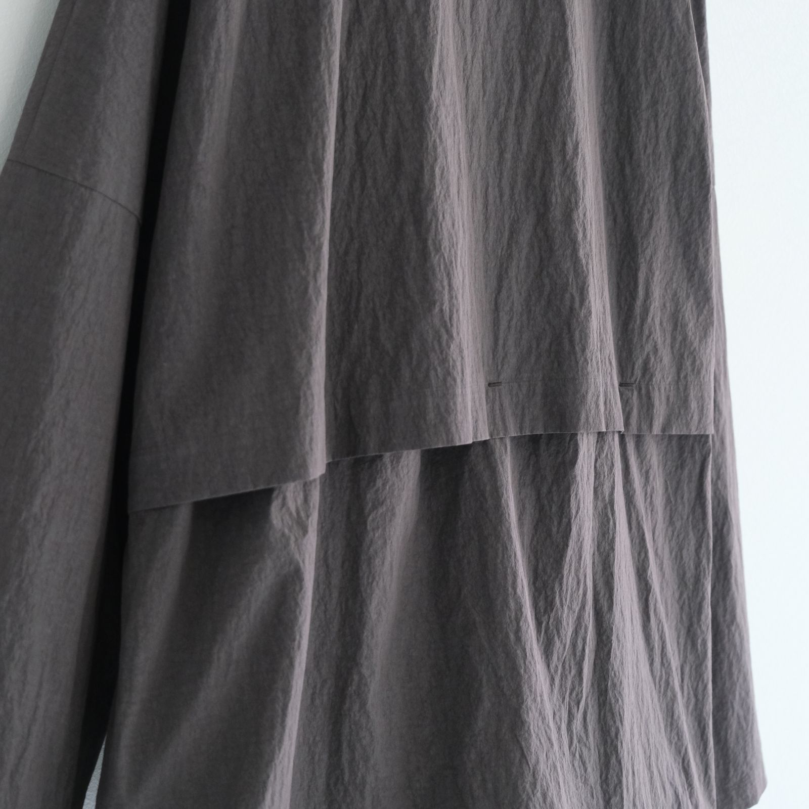 COTTON NYLON TRACK JACKET / トラックジャケット / コットンナイロン / TAUPE