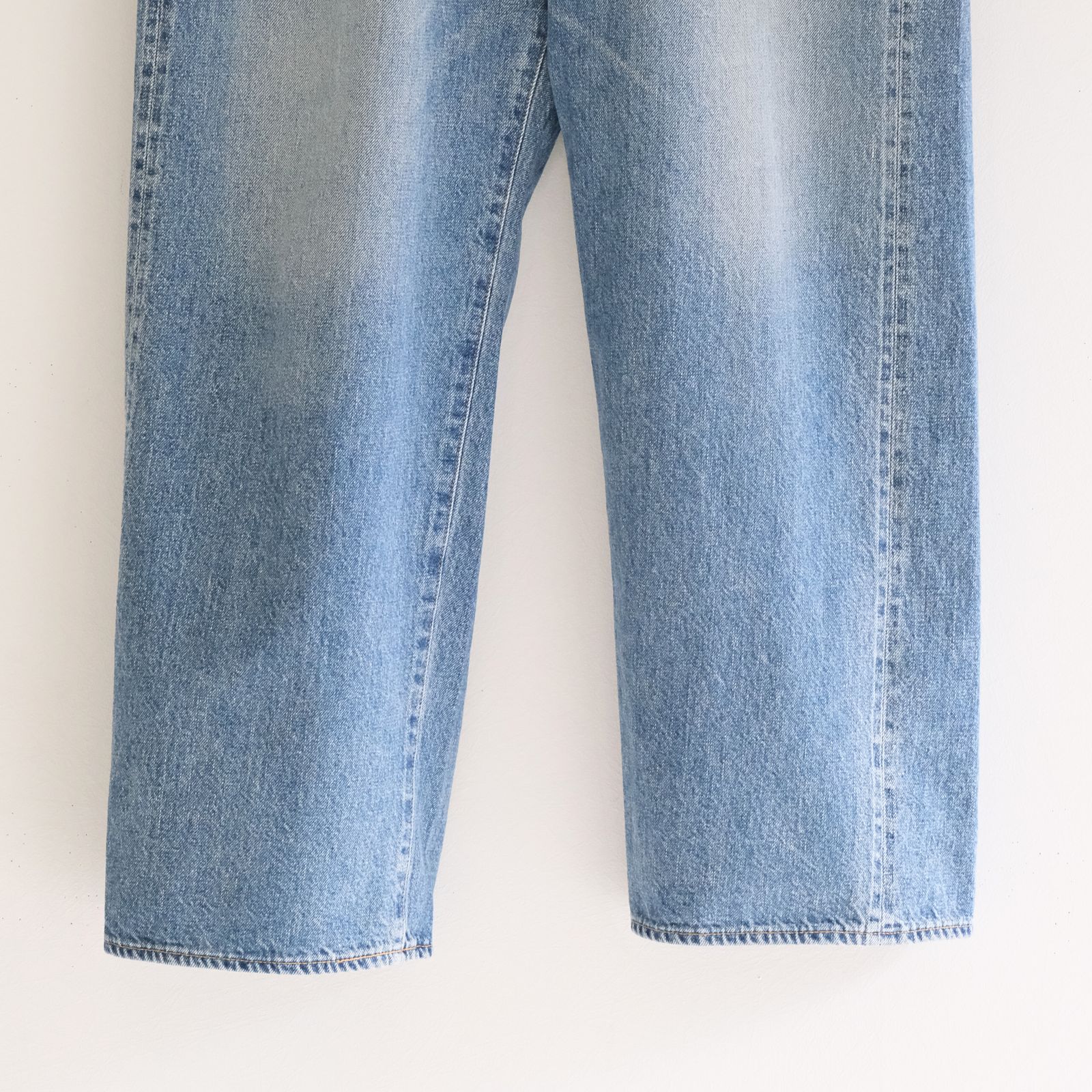 VINTAGE WASHED SELVEDGE DENIM 5P PANTS / ヴィンテージ / ウォッシュデニム / 5ポケット / パンツ / ブルー